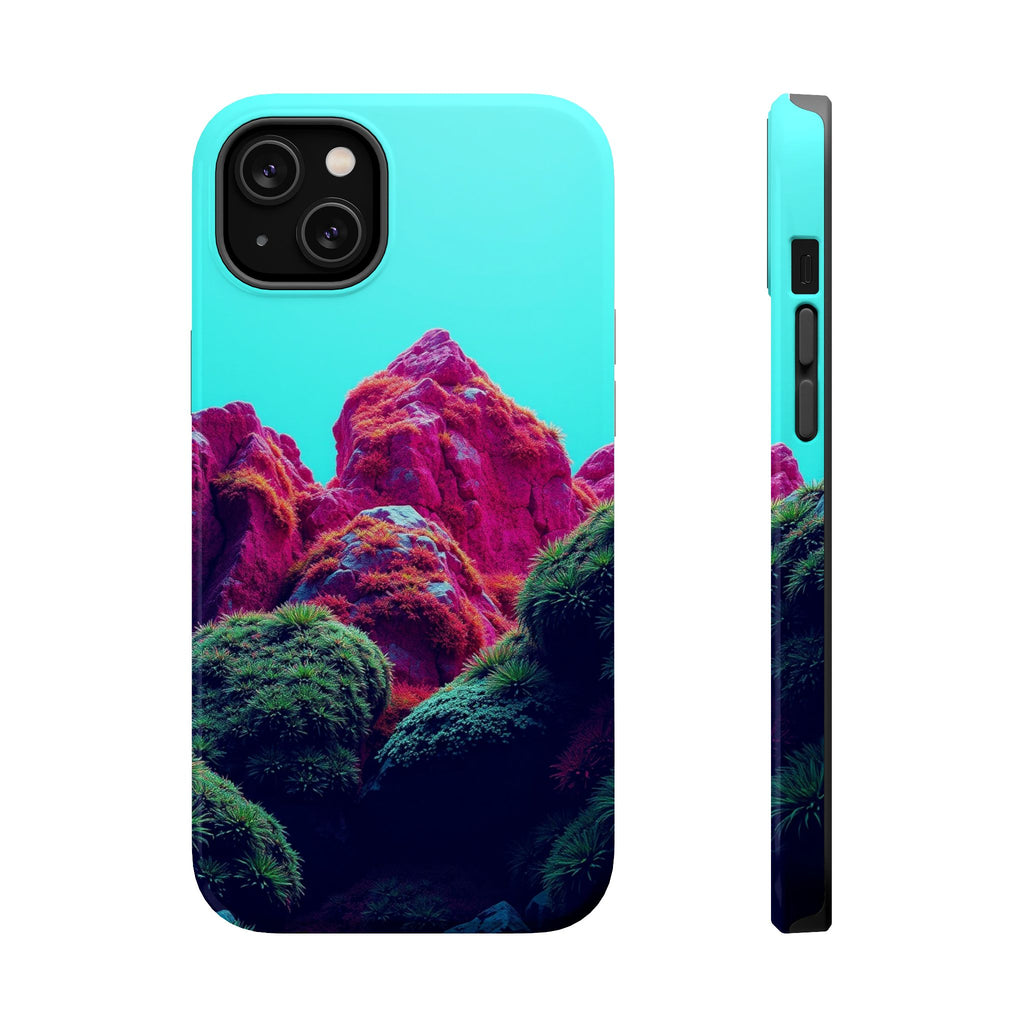 iPhone Moss Covered Rocks Paper Cut Art Slim Everyday iPhone Designer · iPhone C