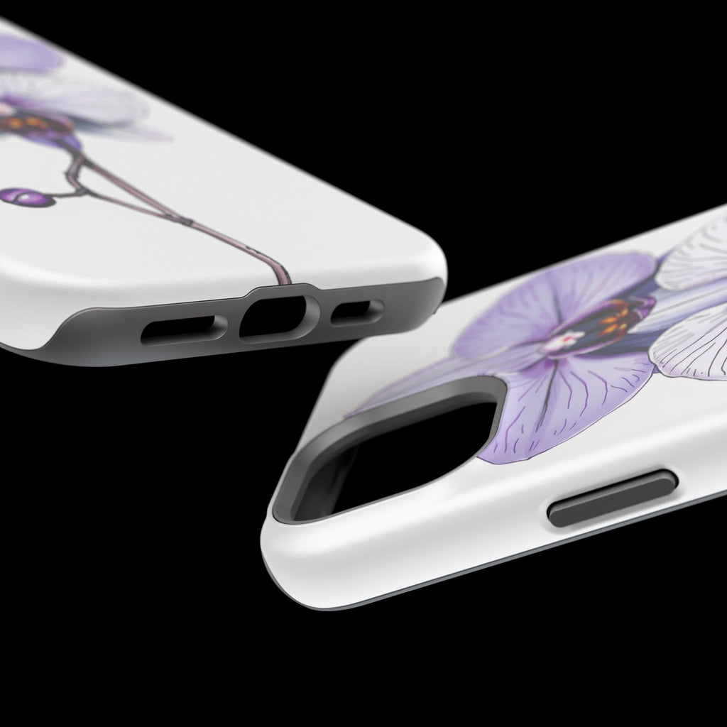 iPhone Orchid Study Hand-Drawn Sketch Slim Everyday Designer Case · iPhone Case