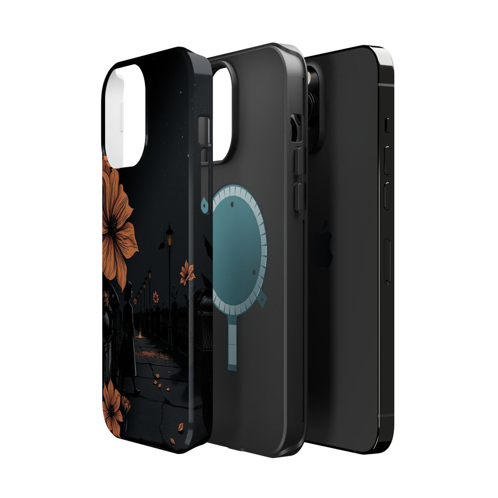 iPhone Night Bloomer Electric Art Bold Modern Everyday Snap Case · iPhone Case