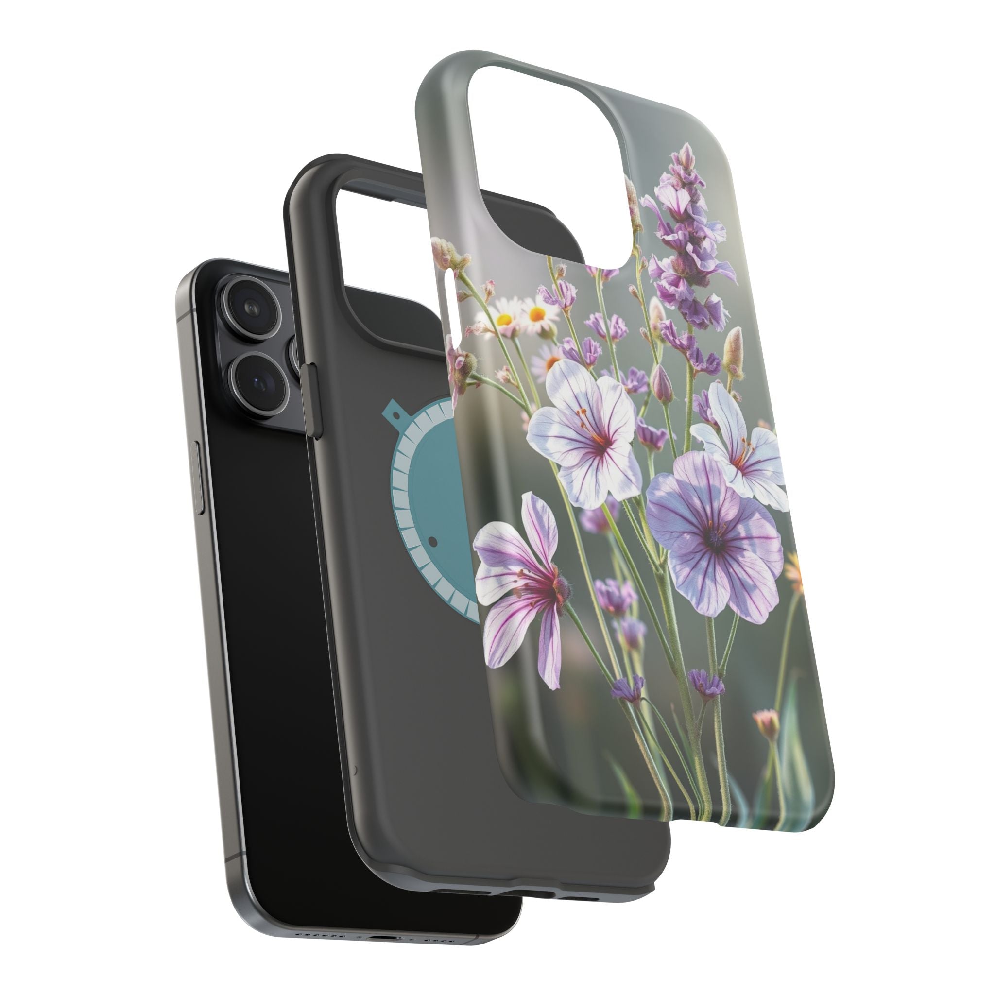 iPhone Wildflower Bunch Enchanted Art Slim Everyday Designer Case · iPhone Case