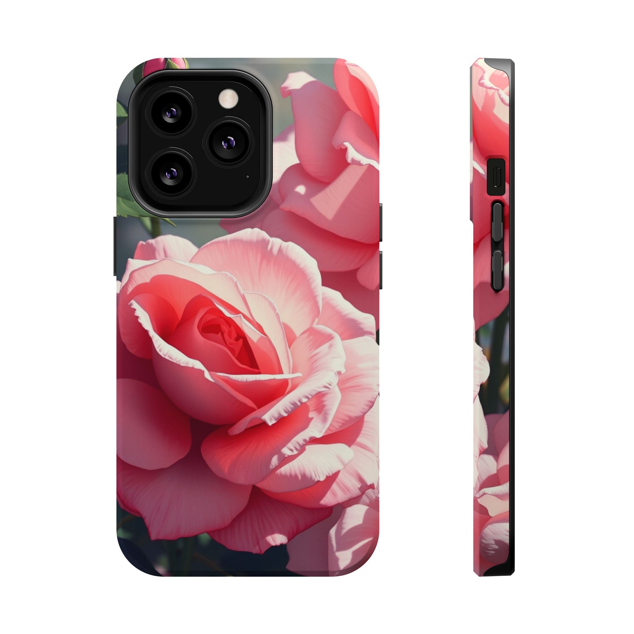 iPhone Serene Rose Garden Design Bold Modern Everyday Snap Case · iPhone Case