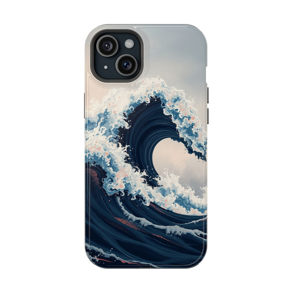 iPhone Ocean Wave Crash Grunge Distressed Slim iPhone Everyday Designer · iPhone