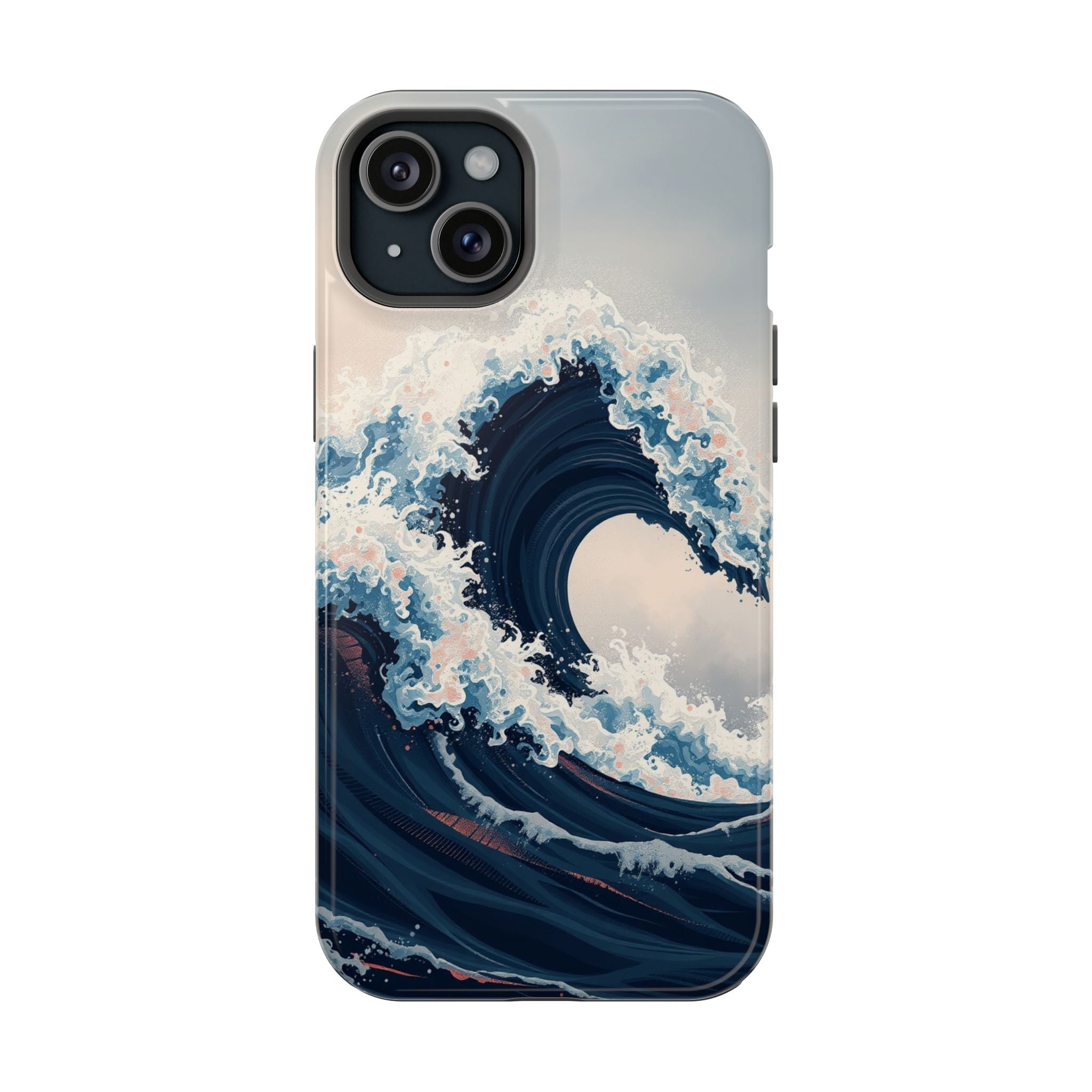 iPhone Ocean Wave Crash Grunge Distressed Slim iPhone Everyday Designer · iPhone