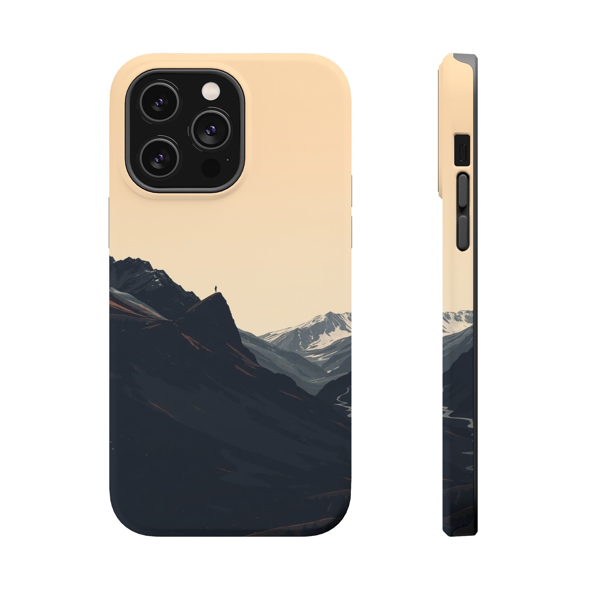 iPhone Serene Arctic Tundra Design Bold Modern Everyday Snap Case · iPhone Case
