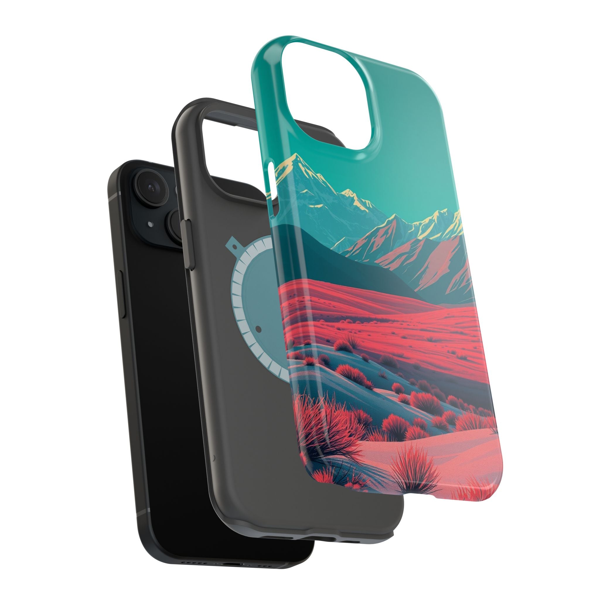 iPhone Radiant Arctic Tundra Design 14 Slim Everyday Designer Case · iPhone Case