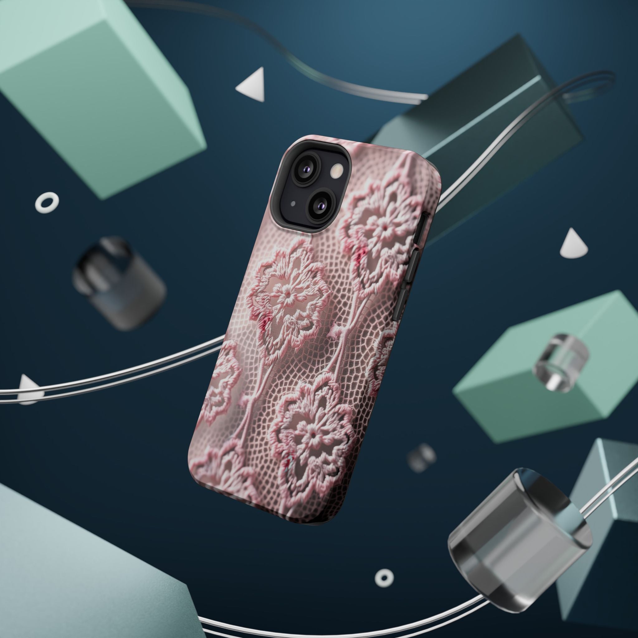 iPhone Lace Pattern Electric Art Bold Modern Everyday Snap Case · iPhone Case