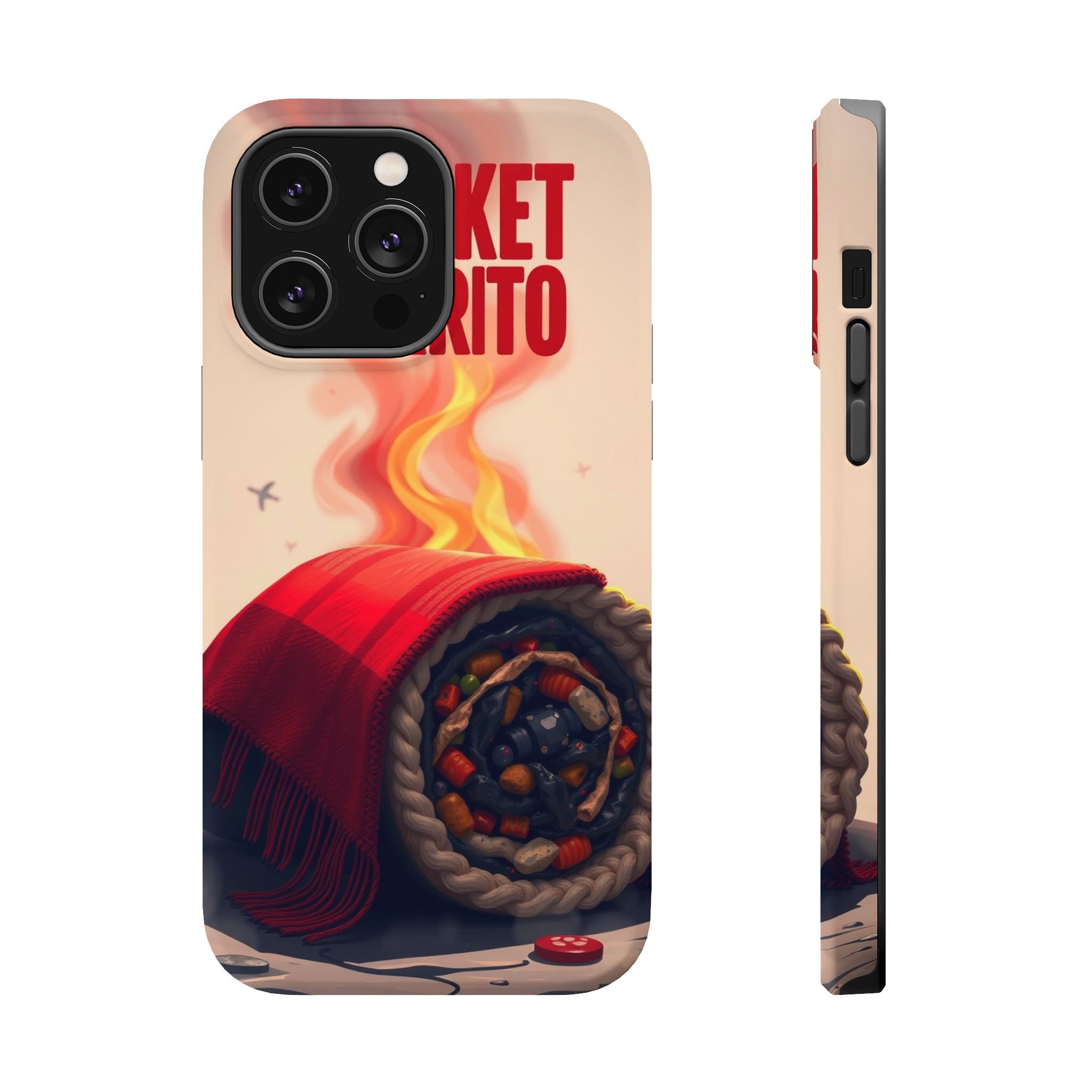 iPhone Serene Blanket Burrito Design Slim Everyday Designer Case · iPhone Case