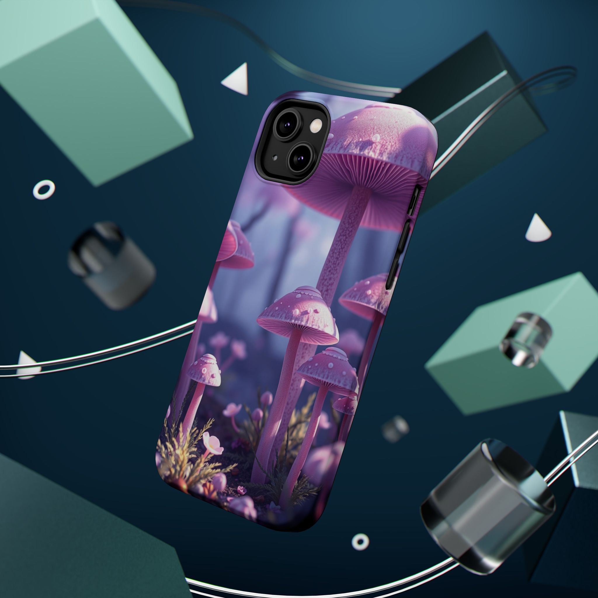 iPhone Mushroom Forest Dreamy Ethereal Slim Everyday Designer Case · iPhone Case