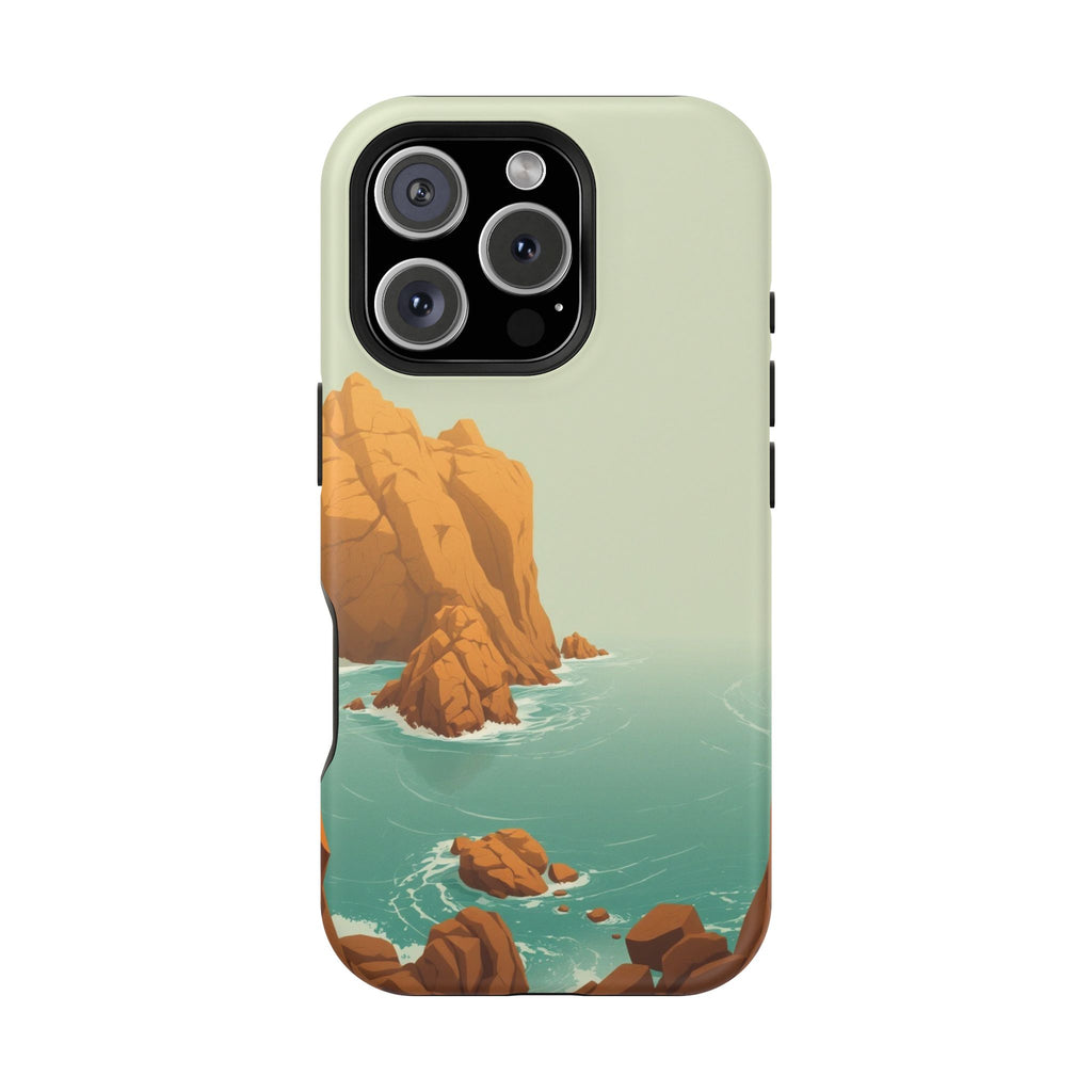 iPhone Rocky Coastline Enchanted Art Slim Everyday Designer Case · iPhone Case
