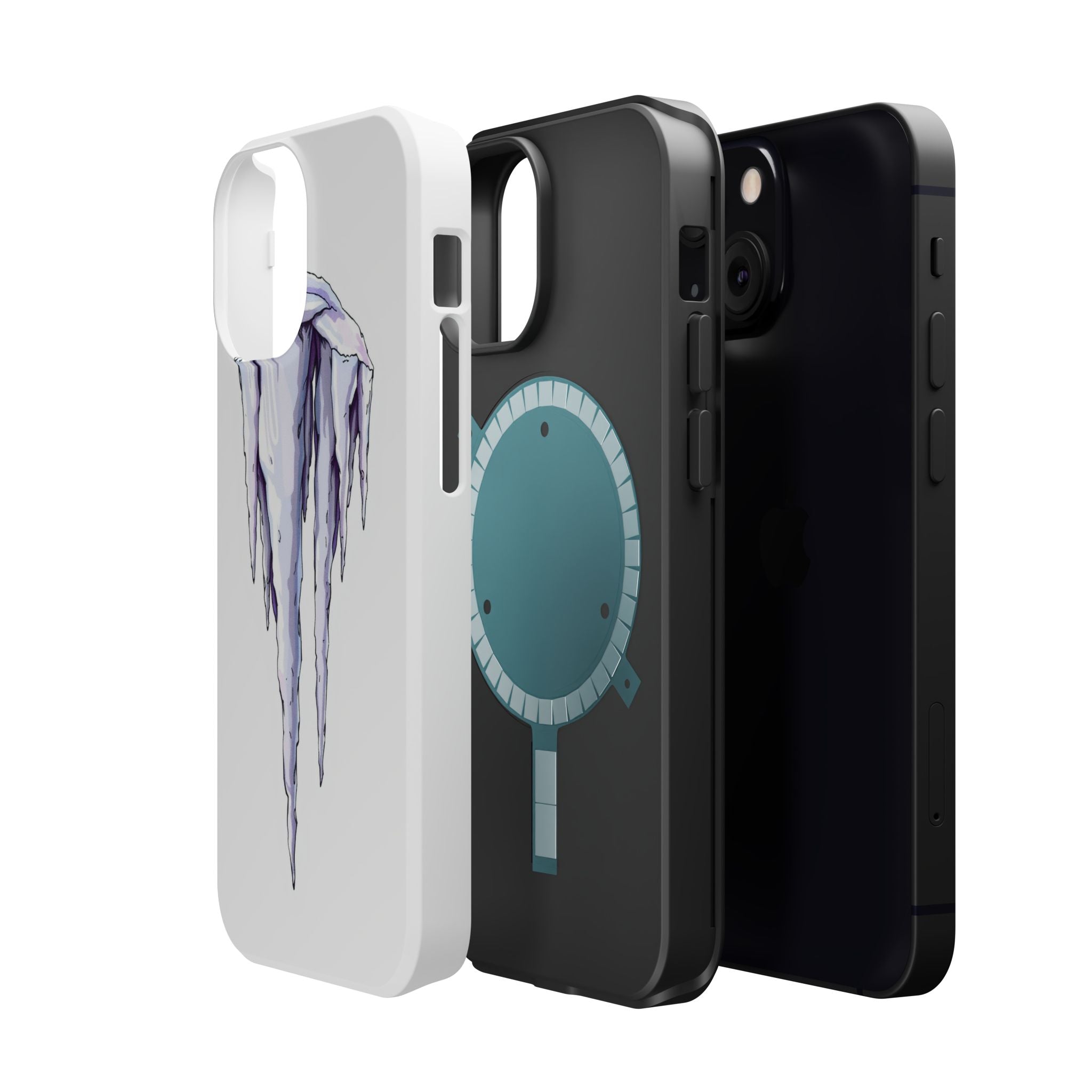 iPhone Lavender And Pearl Icicle Formation Slim iPhone Everyday · iPhone Case