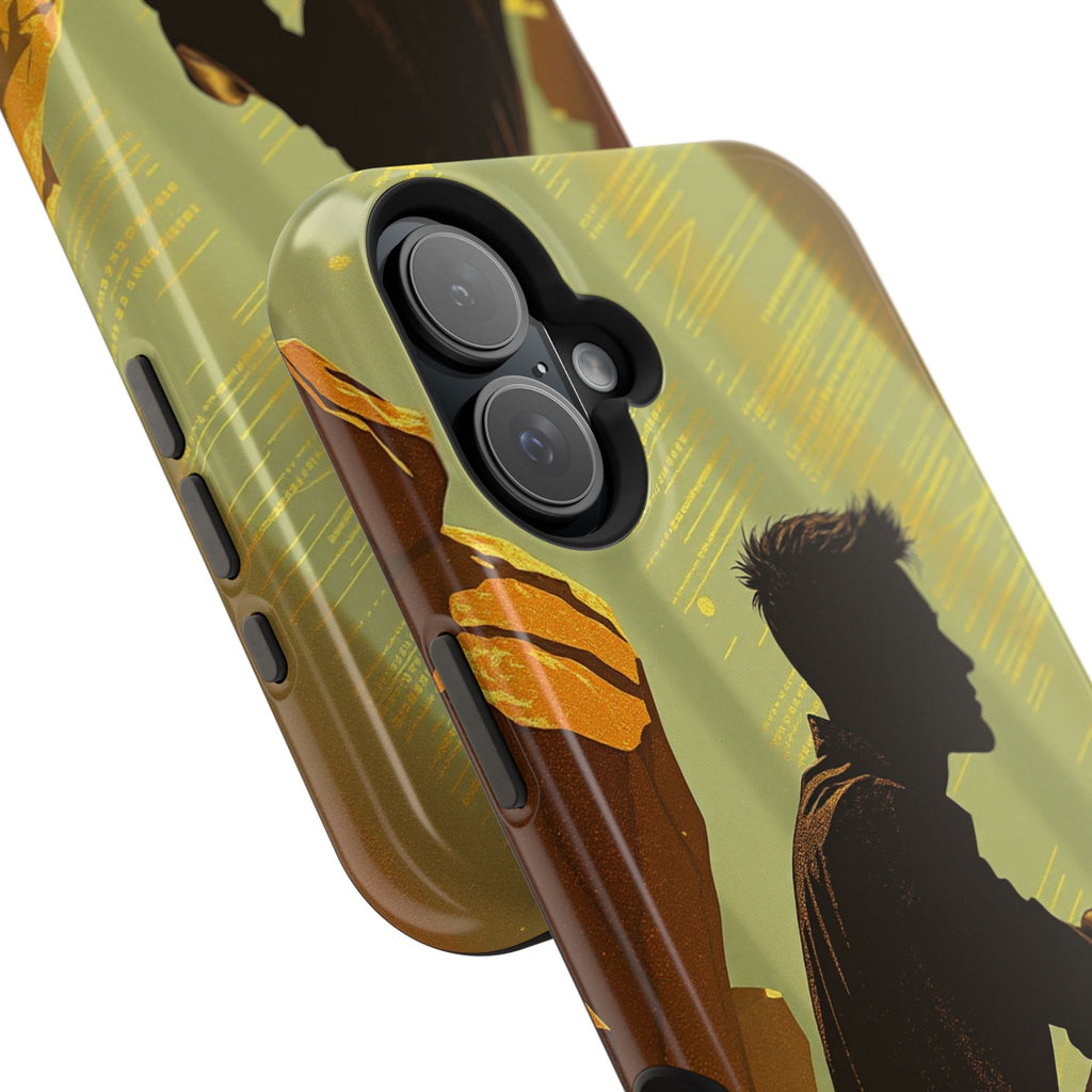iPhone Mustard And Rust Overthinking Again Slim Everyday Designer Case · iPhone