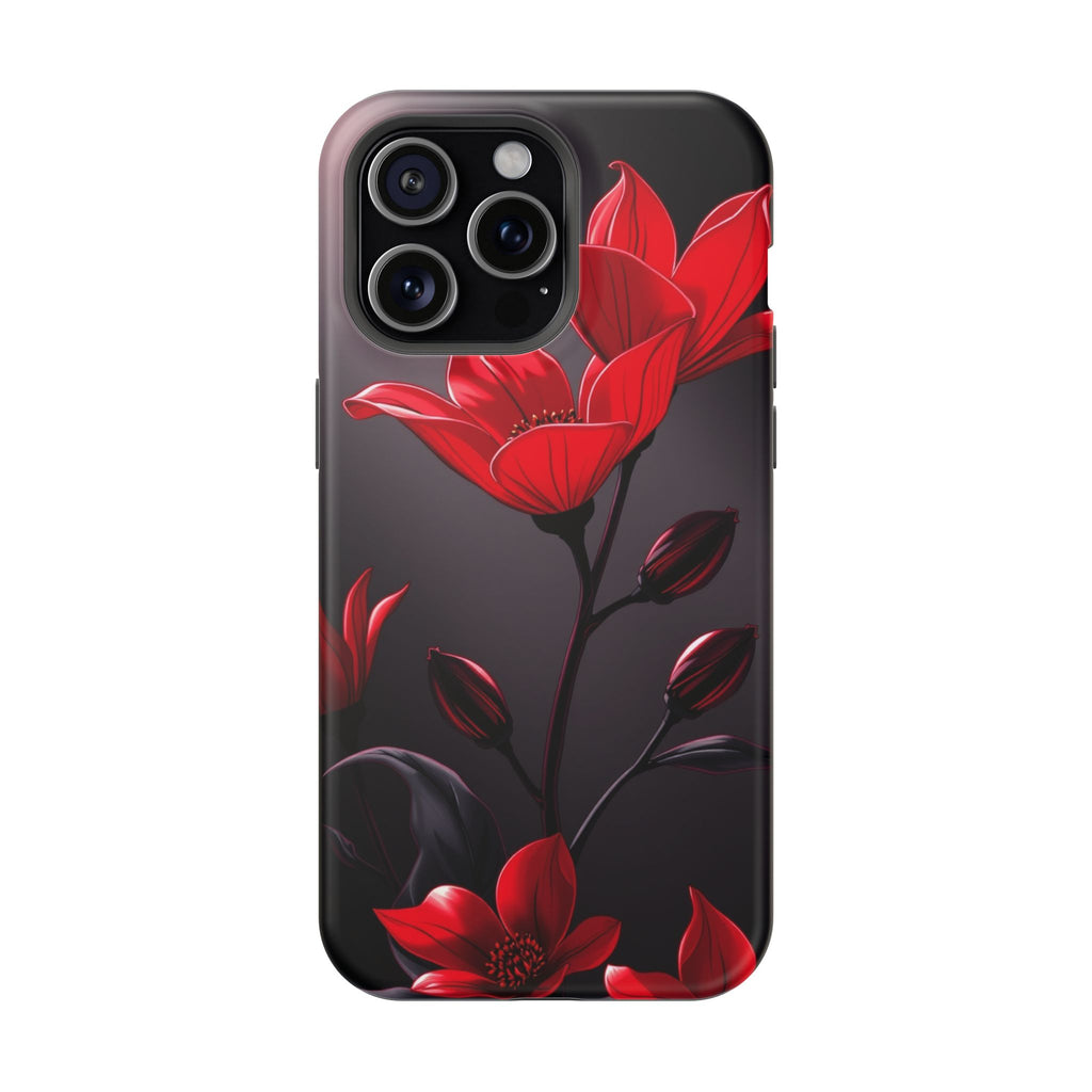iPhone Dreamy Neon Floral Design Bold Modern Everyday Snap Case · iPhone Case