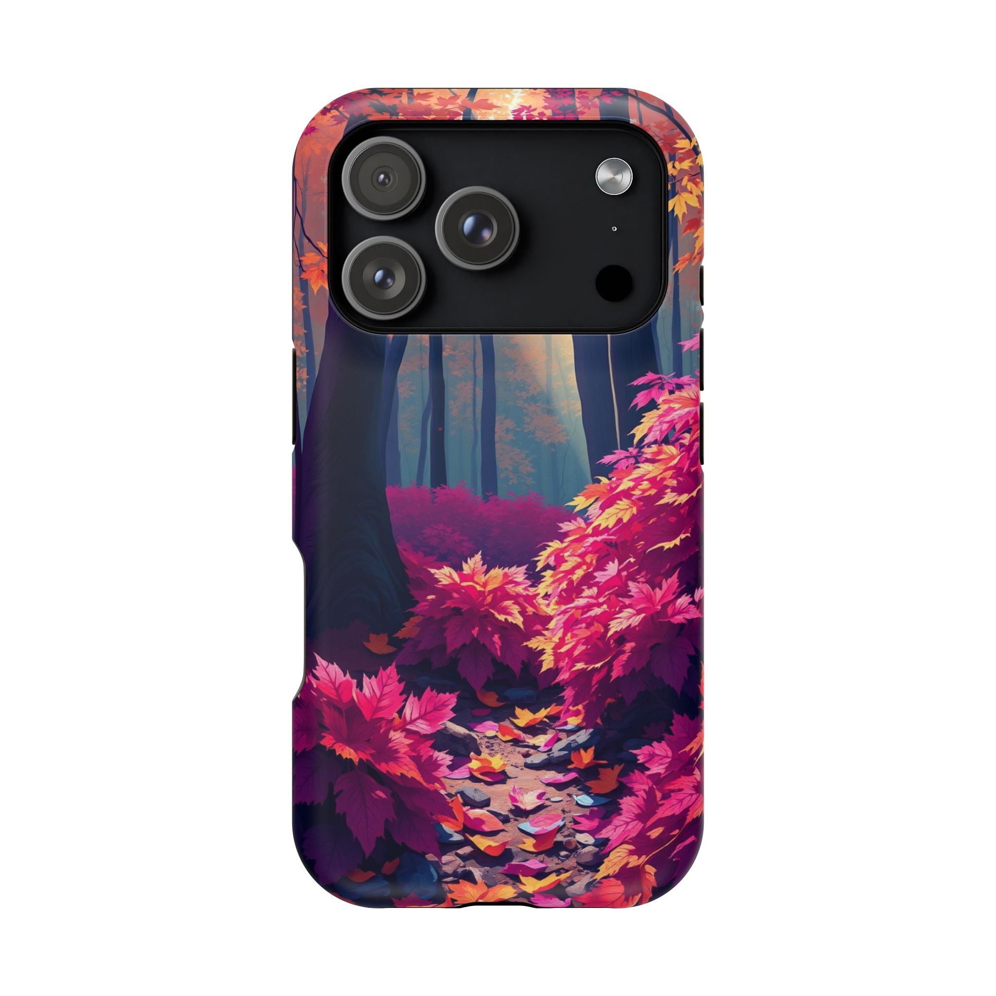 iPhone Earthy Autumn Forest Floor Design Slim Everyday iPhone Designer · iPhone