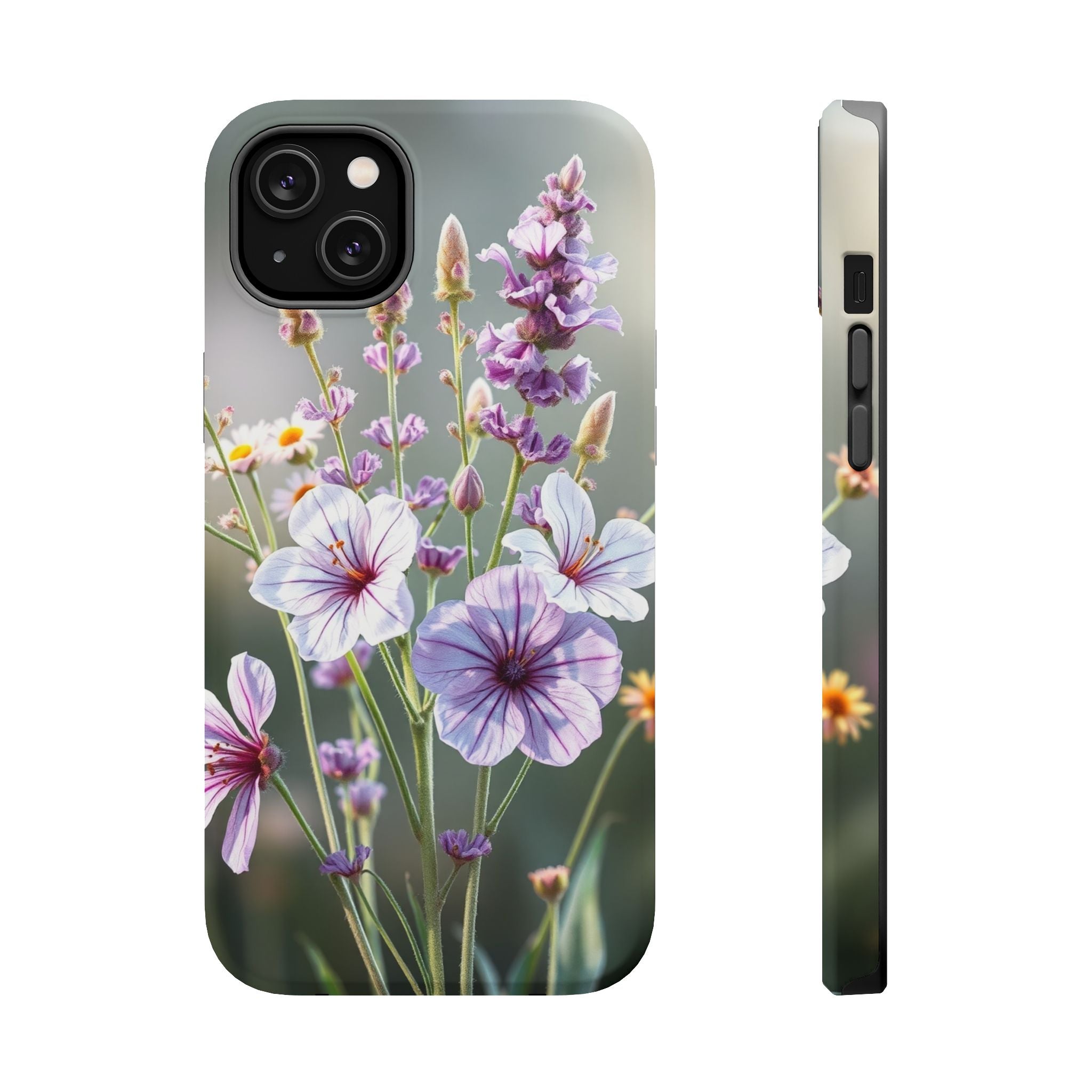 iPhone Wildflower Bunch Enchanted Art Slim Everyday Designer Case · iPhone Case