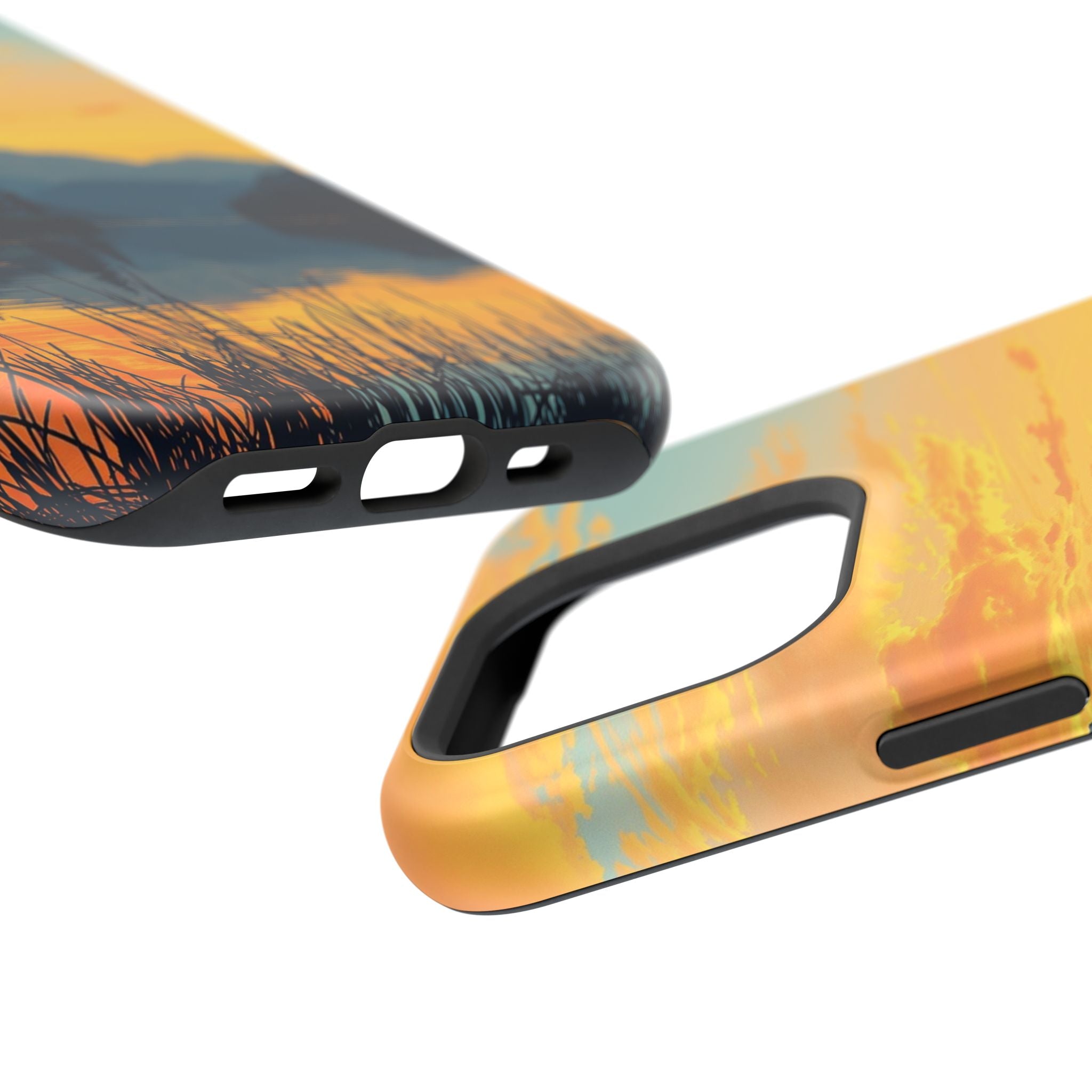 iPhone Lake at Twilight Oil Painting Impressionist iPhone Artistic · iPhone Case