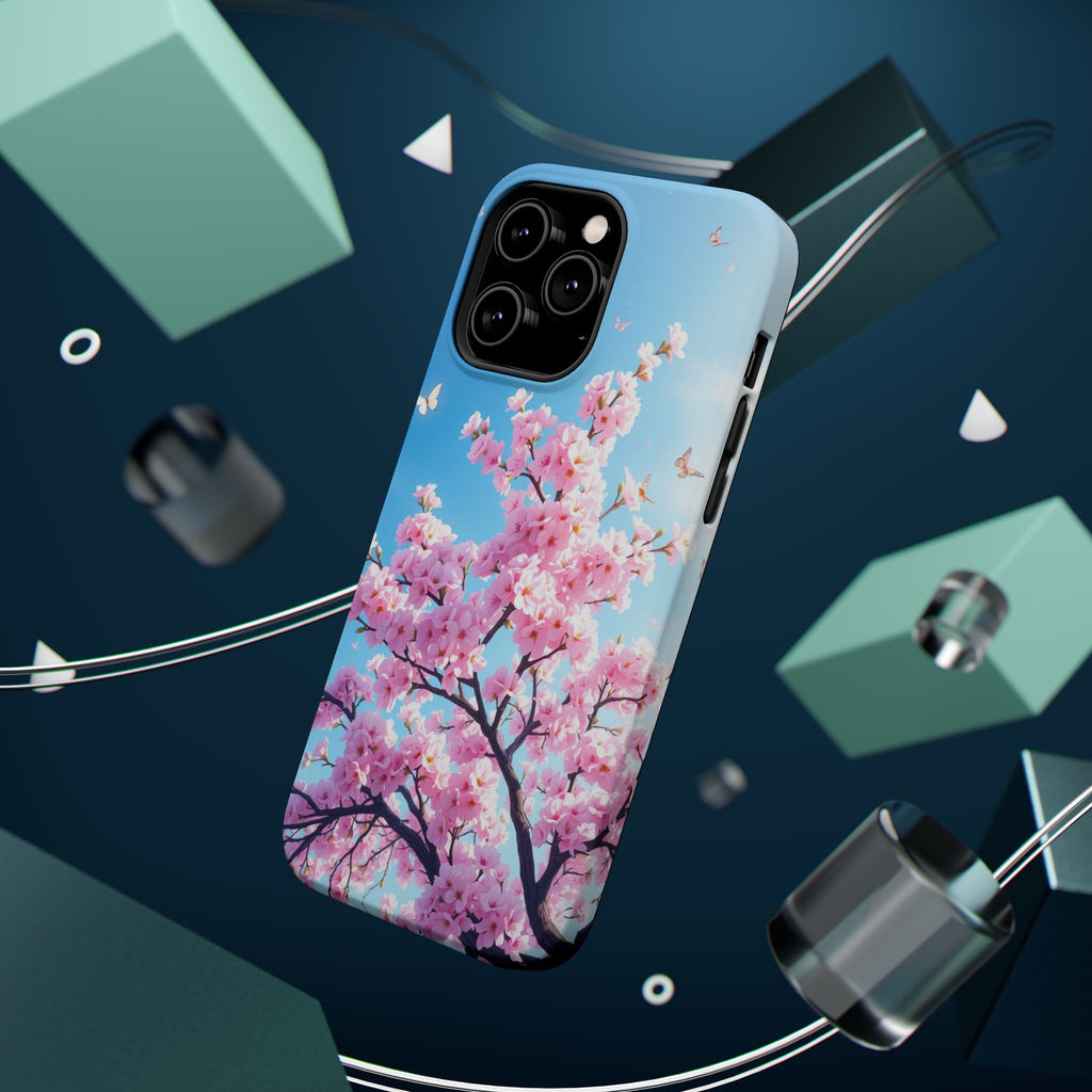 iPhone Cherry Blossom Floral Slim Everyday Designer Case · iPhone Case