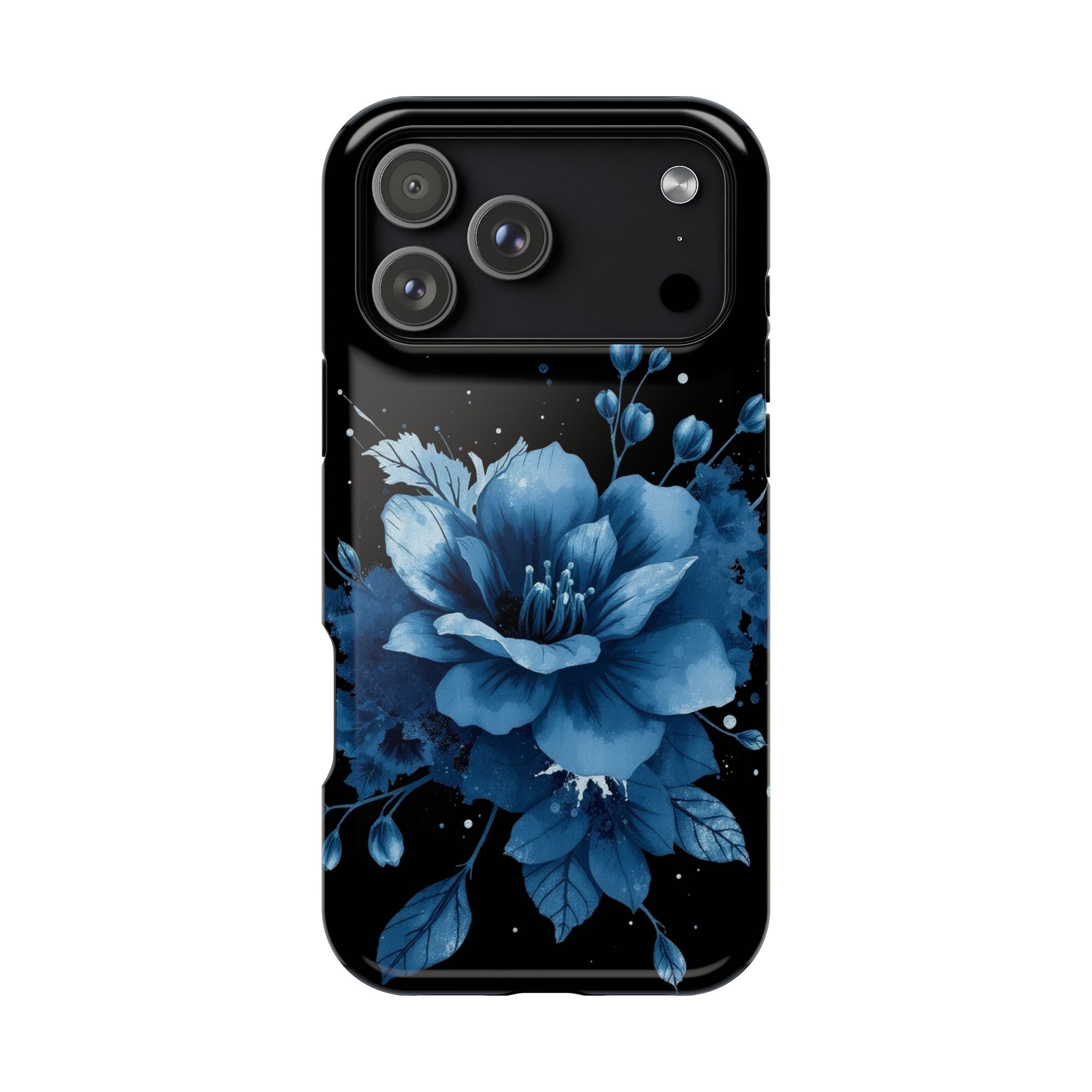 iPhone Serene Floral Watercolor Splash Design Slim Everyday Designer · iPhone Ca