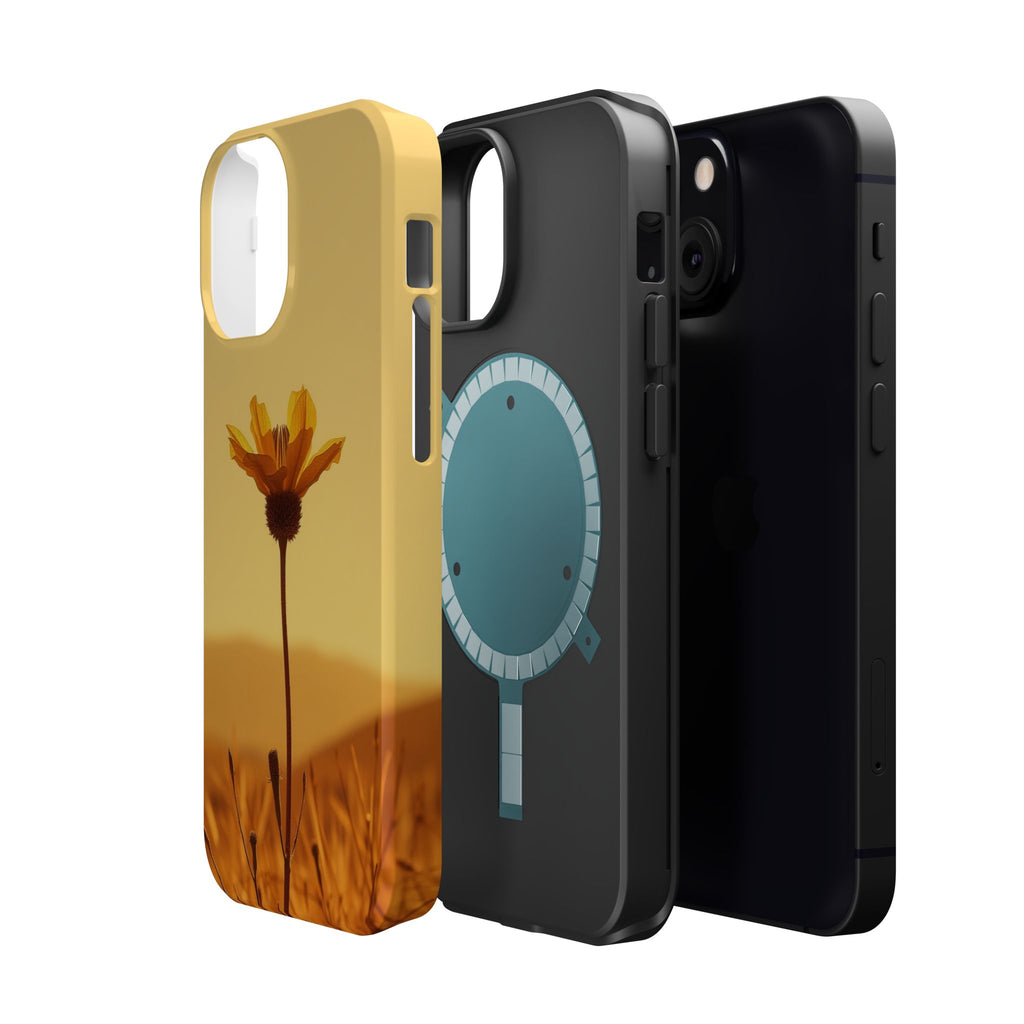 iPhone Desert Flower Cinematic Art Bold Modern Everyday Snap Case · iPhone Case