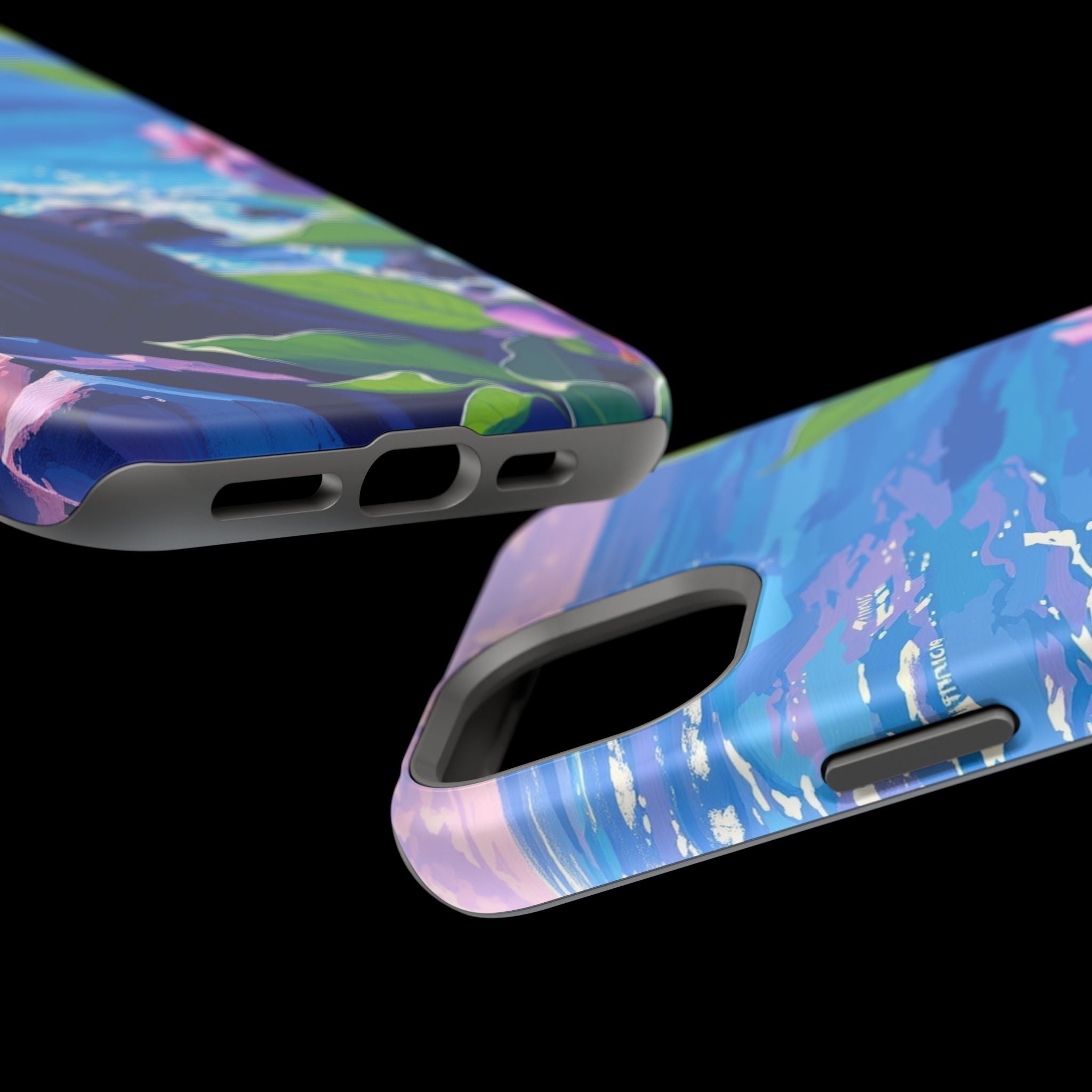 iPhone Hibiscus Coast Enchanted Art Slim Everyday Designer Case · iPhone Case