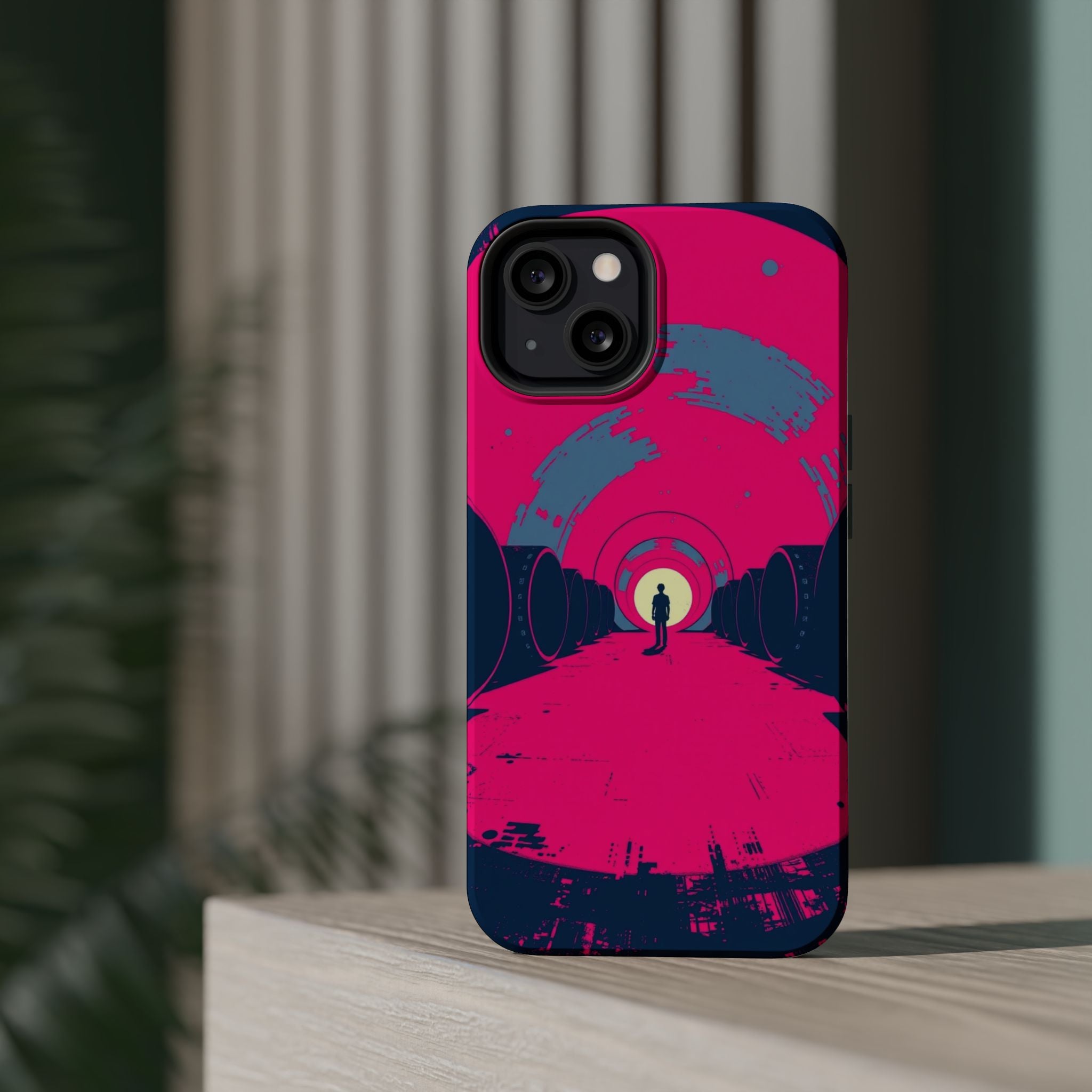 iPhone 1960s Mod Circles Bold Art Bold Modern Everyday Snap Case · iPhone Case
