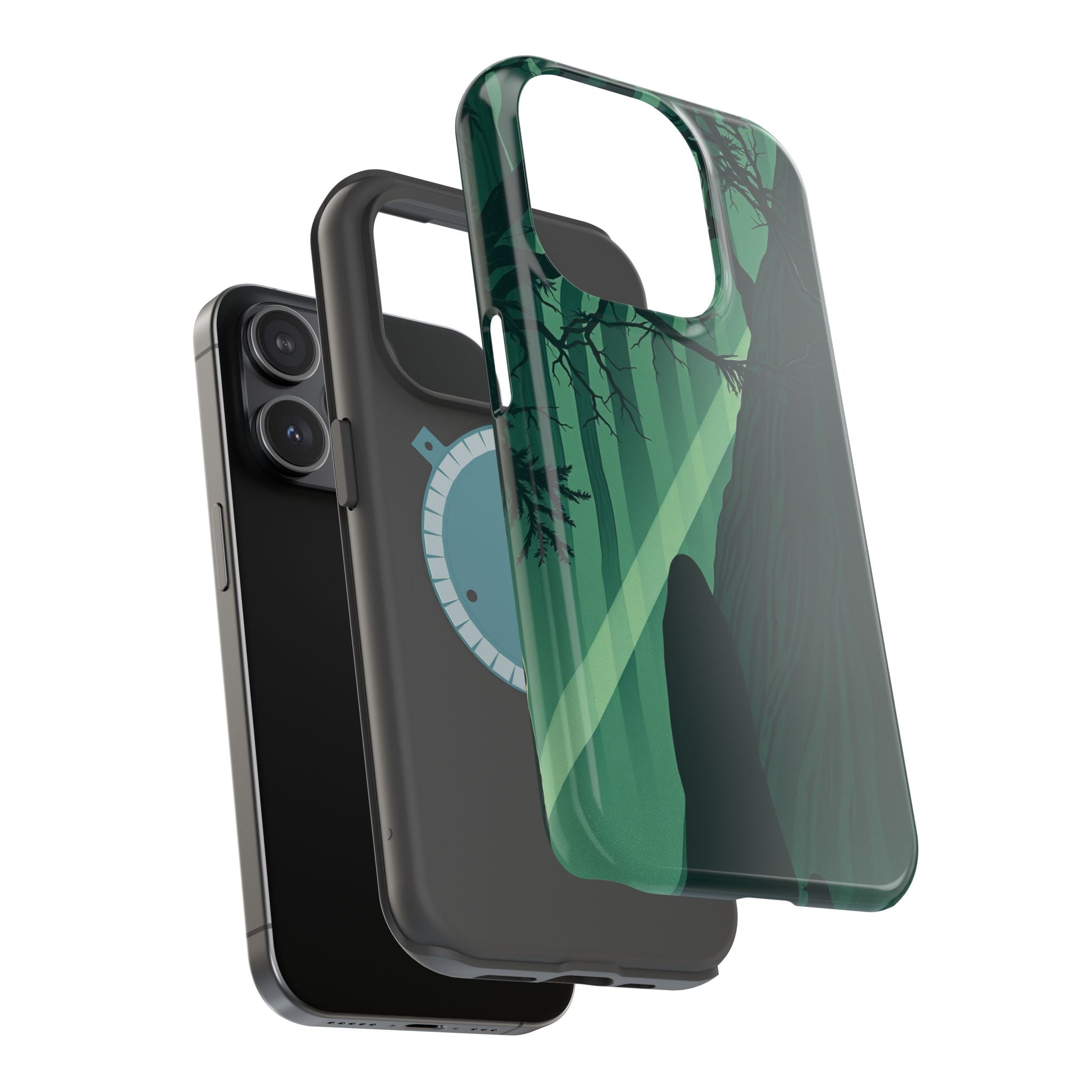 iPhone Sage And Ivory Dark Forest Spirits Slim Everyday Designer Case · iPhone C