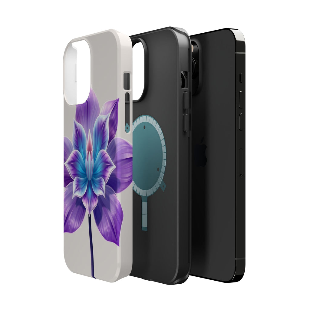 iPhone Dreamy Neon Floral Design 10 Slim Everyday Designer Case · iPhone Case