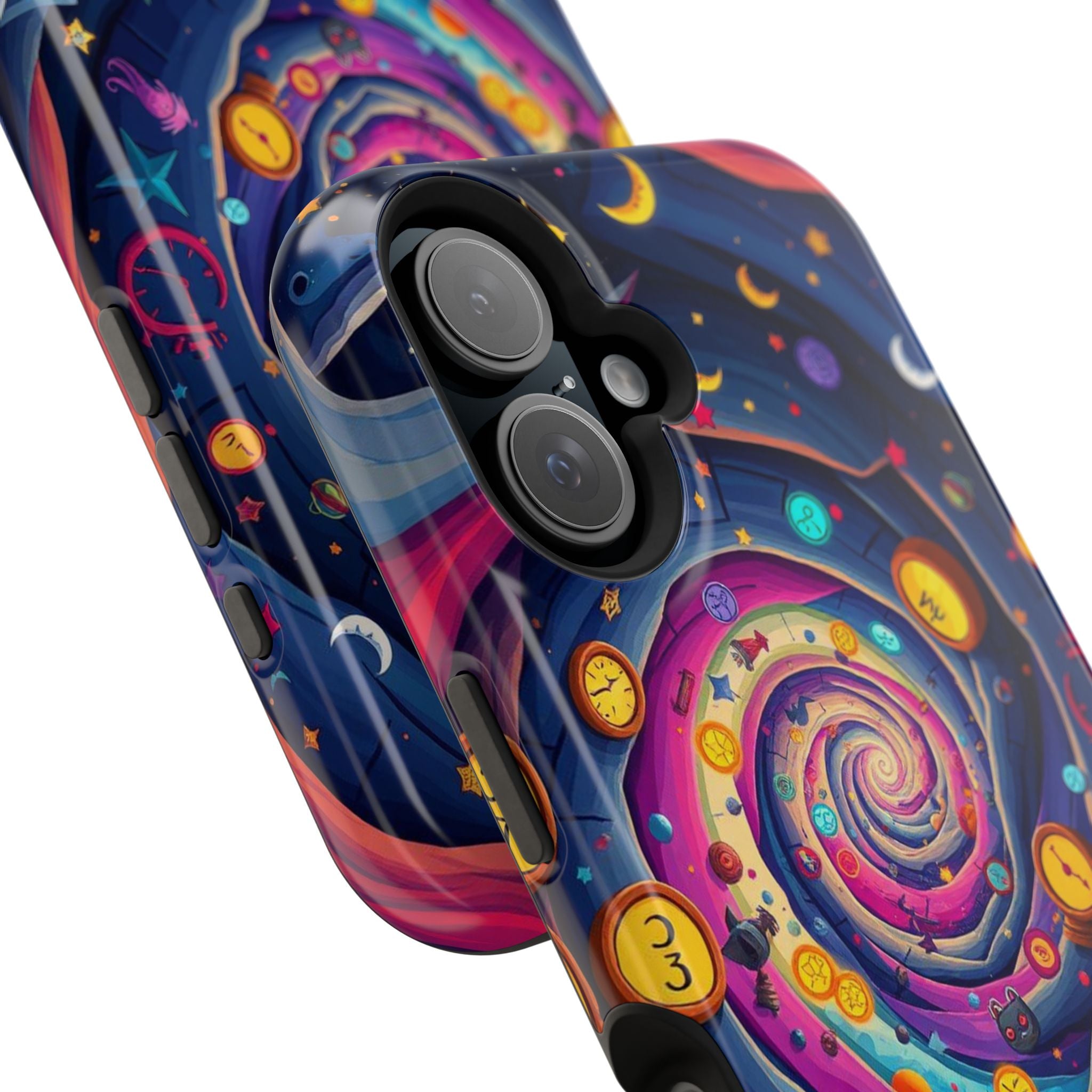 iPhone Time Portal Swirl Kids Fun iPhone Phone Case Gift Clean Minimal · iPhone