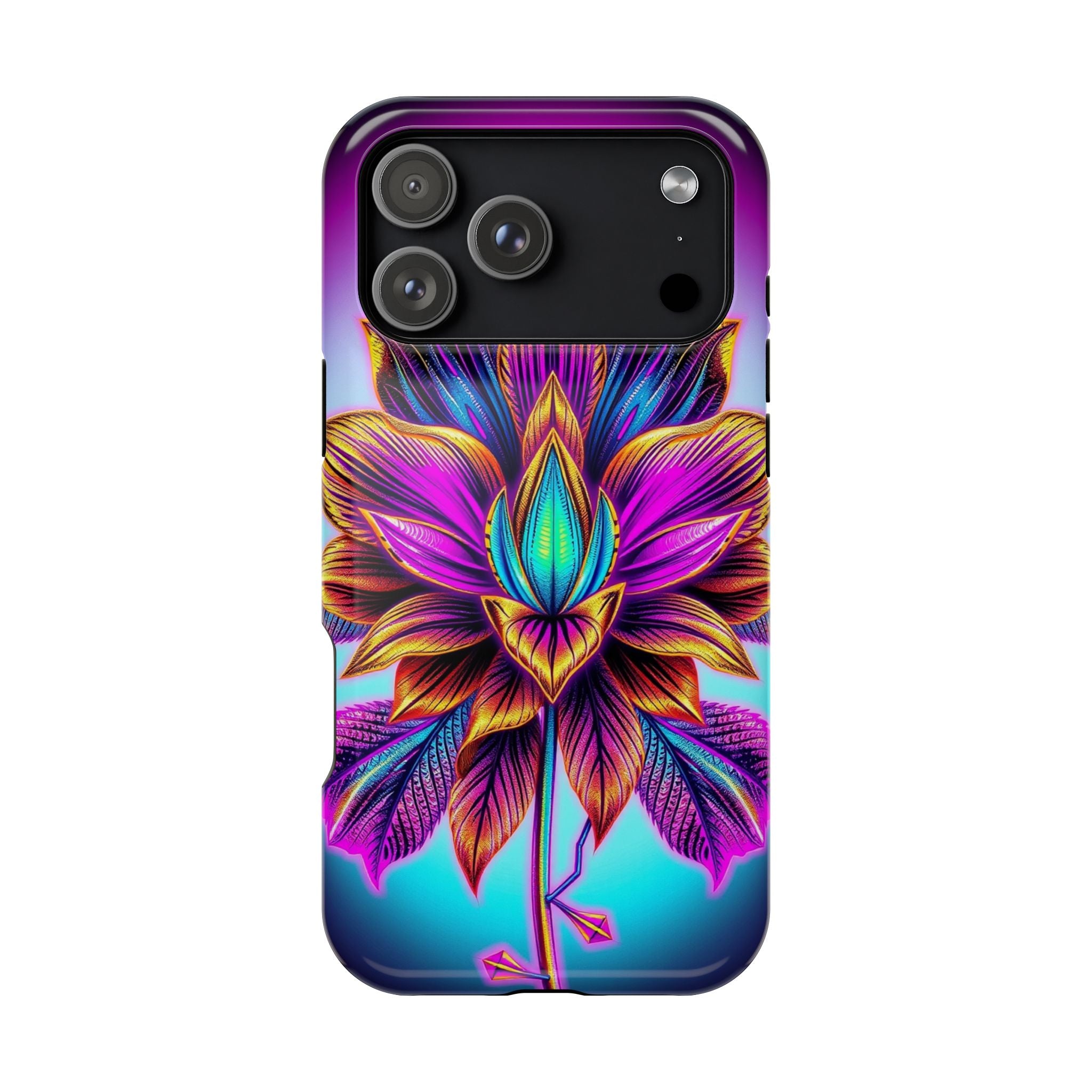 iPhone Floral Gold Foil Mystic Art Bold Modern Everyday Snap Case · iPhone Case