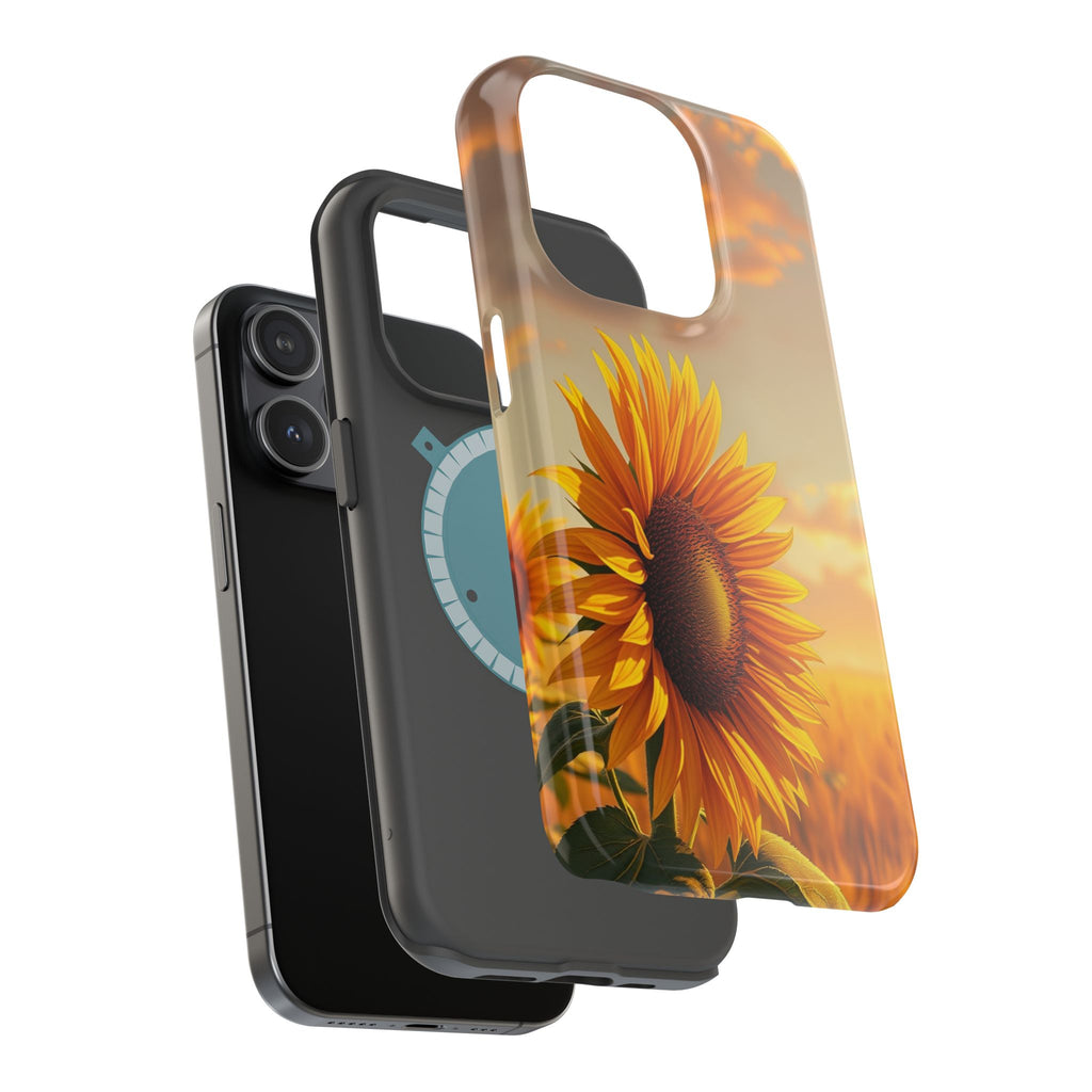 iPhone Sunflower Prairie Electric Art Slim Everyday Designer Case · iPhone Case