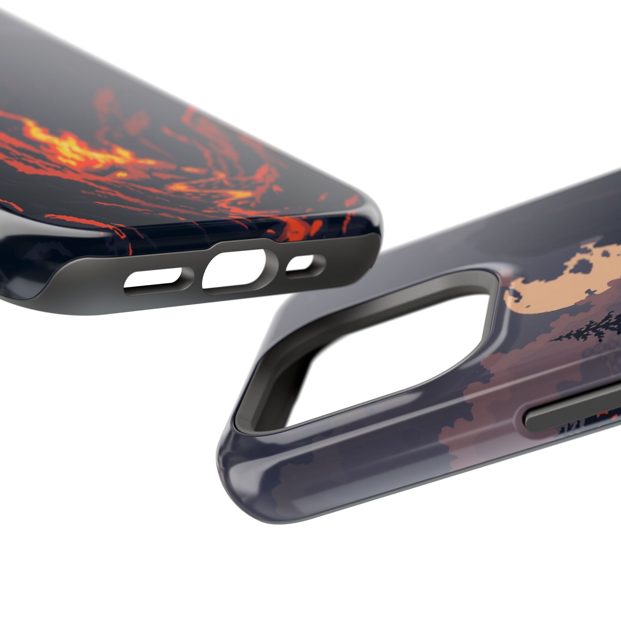 iPhone Wildfire Glow Mystic Art 13 Bold Modern Everyday Snap Case · iPhone Case
