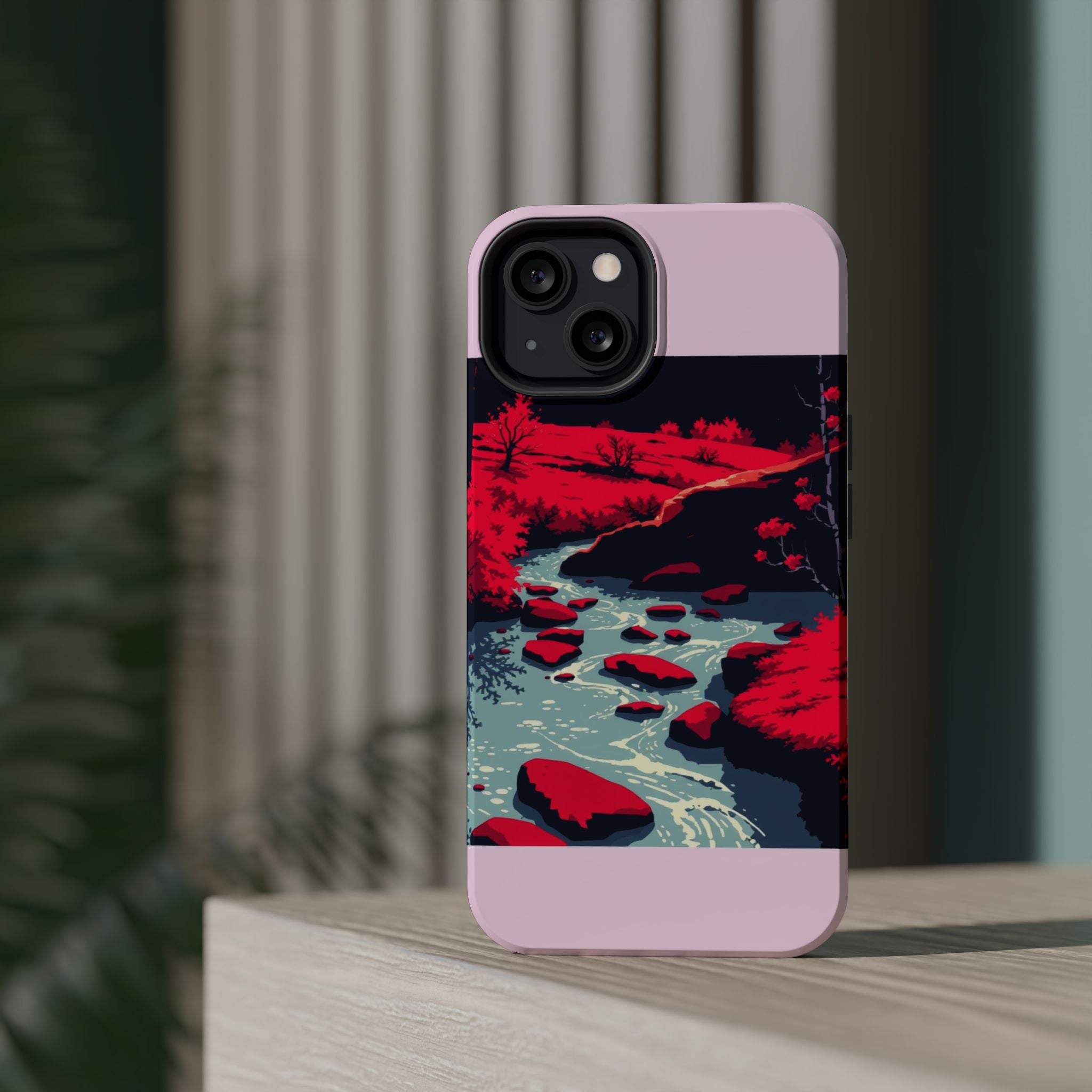 iPhone Spring Creek Cinematic Art 13 Slim Everyday Designer Case · iPhone Case