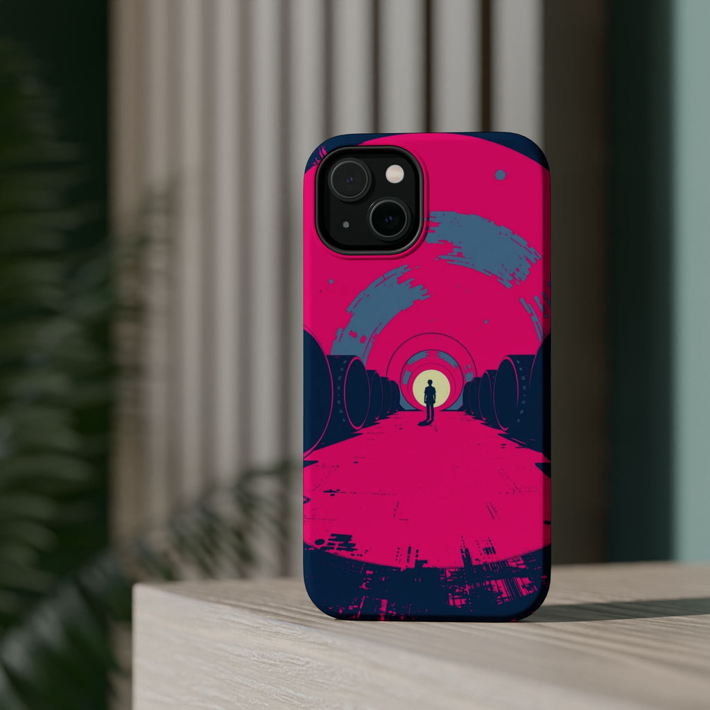 iPhone 1960s Mod Circles Bold Art Bold Modern Everyday Snap Case · iPhone Case