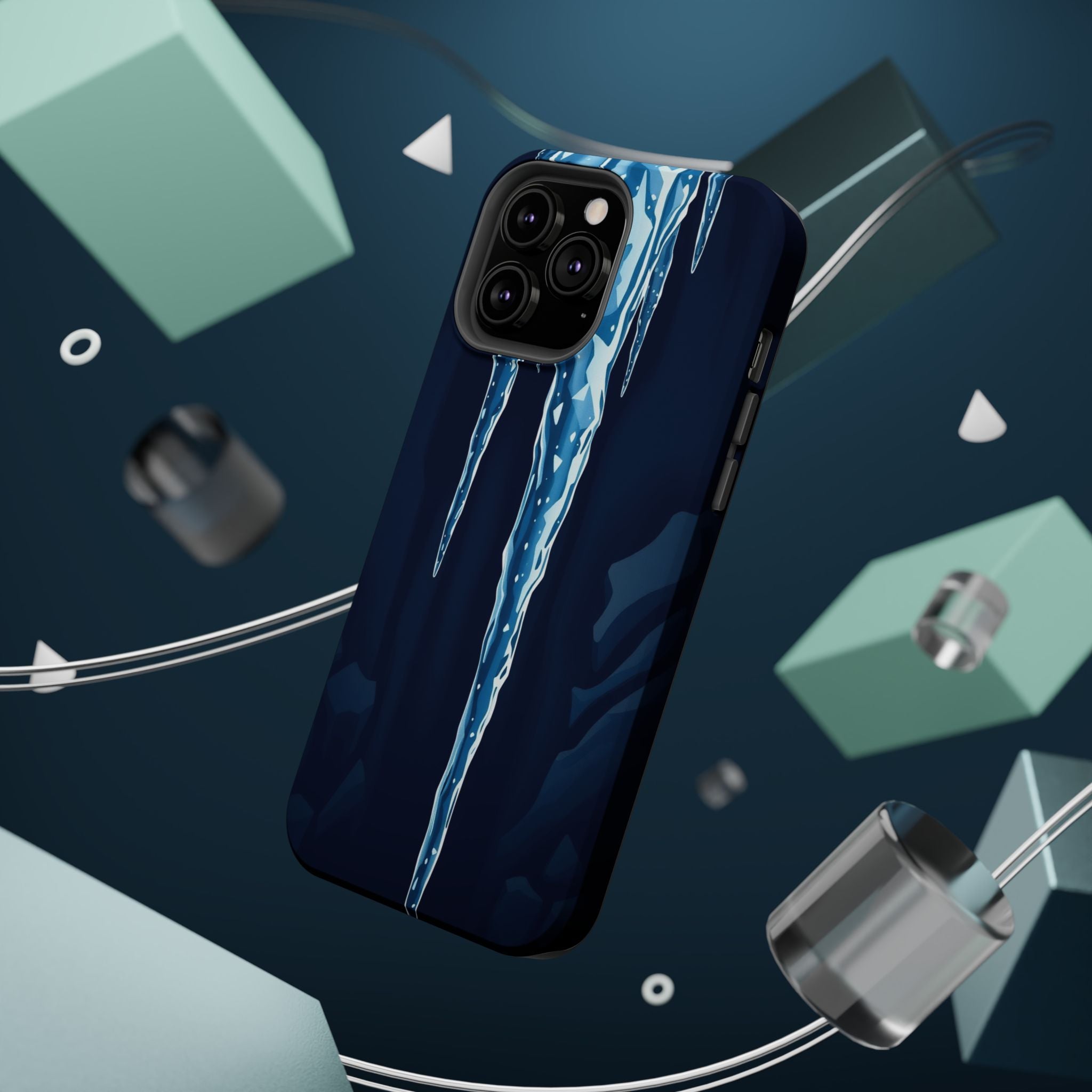 iPhone Vibrant Icicle Formation Design Slim Everyday Designer Case · iPhone Case