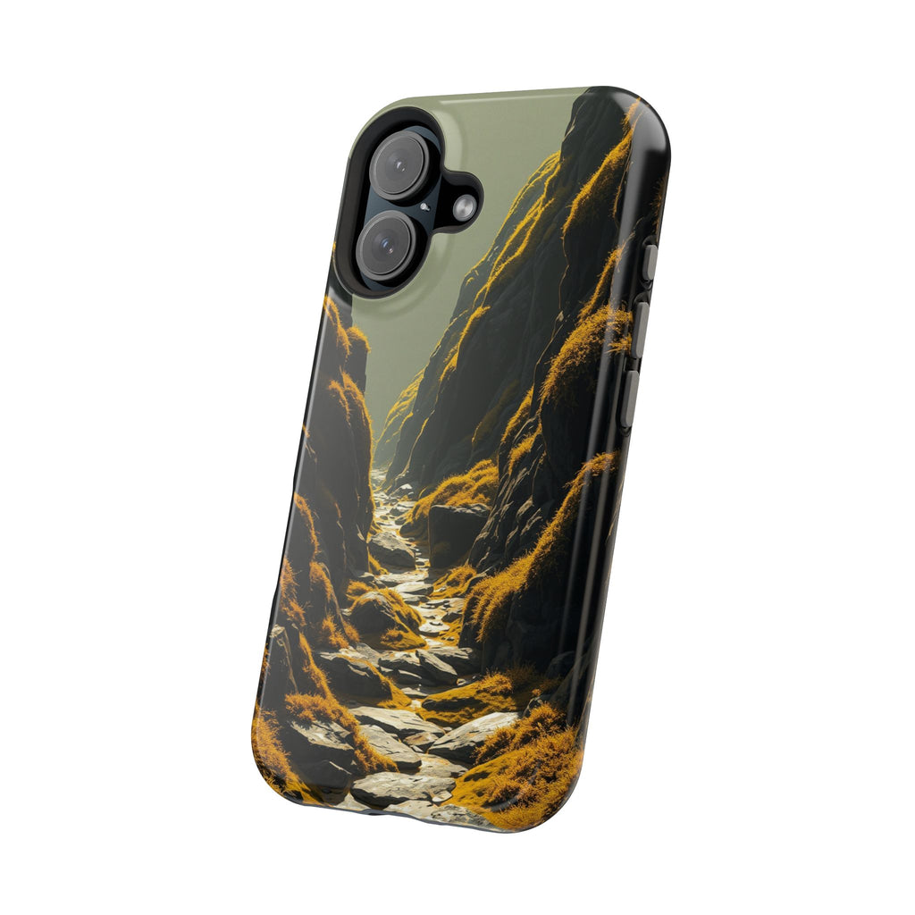 iPhone Moss Covered Rocks Enchanted Art Slim Everyday iPhone 14 · iPhone Case