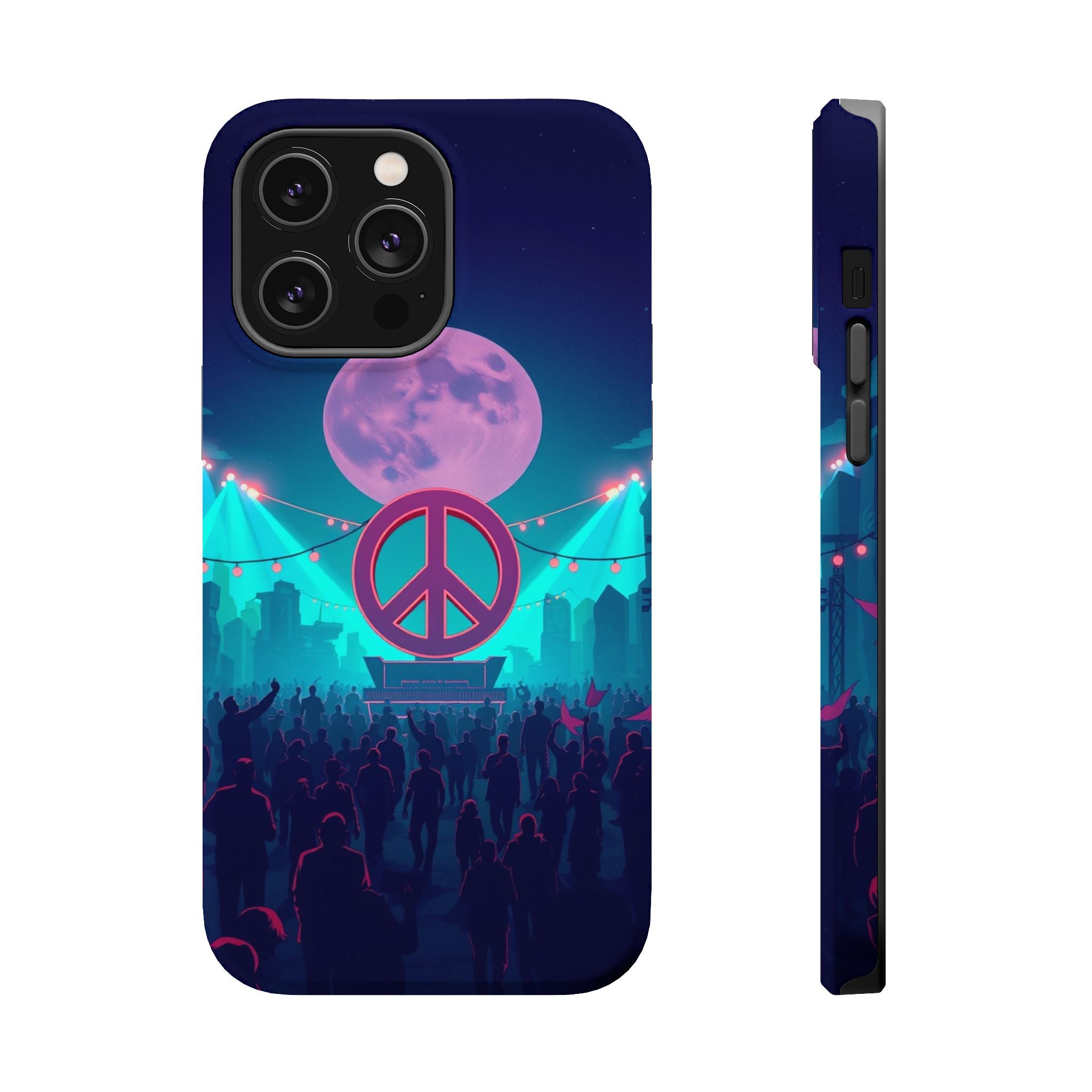 iPhone Woodstock Peace Mystic Art Bold Modern Everyday Snap Case · iPhone Case