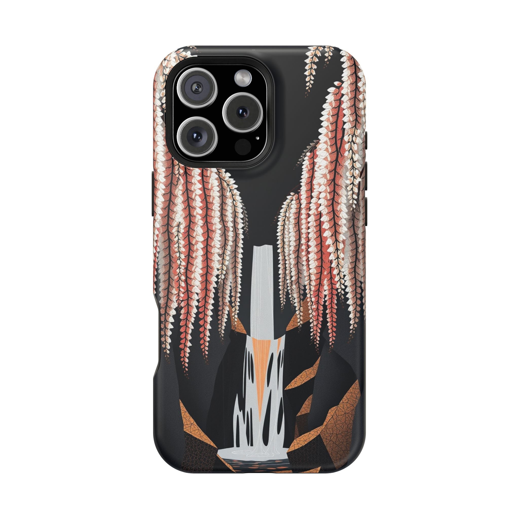 iPhone Earthy Wisteria Cascade Design Slim Everyday iPhone 10 Designer · iPhone