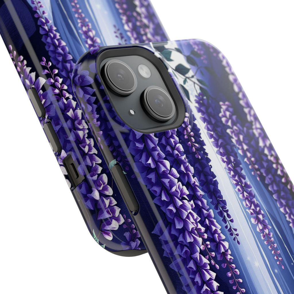 iPhone Wisteria Cascade Serene Design Slim Snap Case Ga · iPhone Case