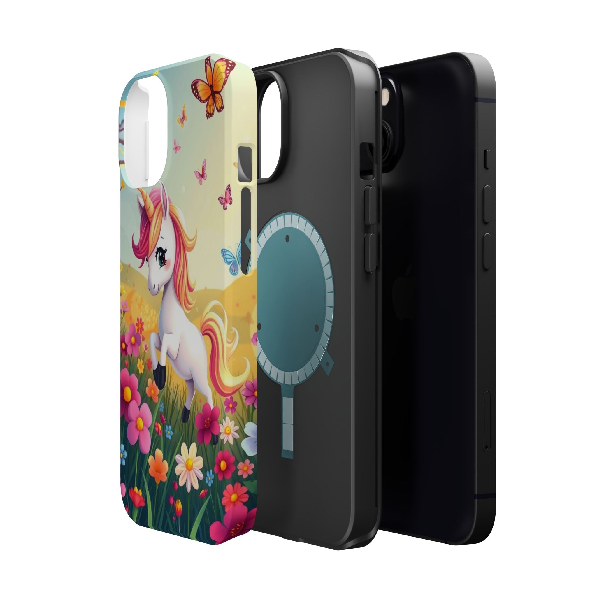 iPhone Magical Meadow Unicorn Kids Fun iPhone Phone Case Gift Slim · iPhone Case