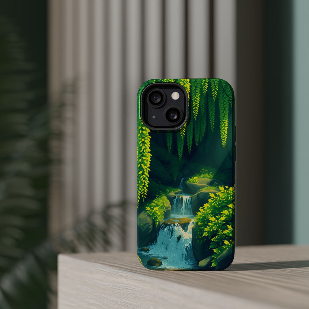 iPhone Earthy Wisteria Cascade Design Slim Everyday iPhone 13 Designer · iPhone