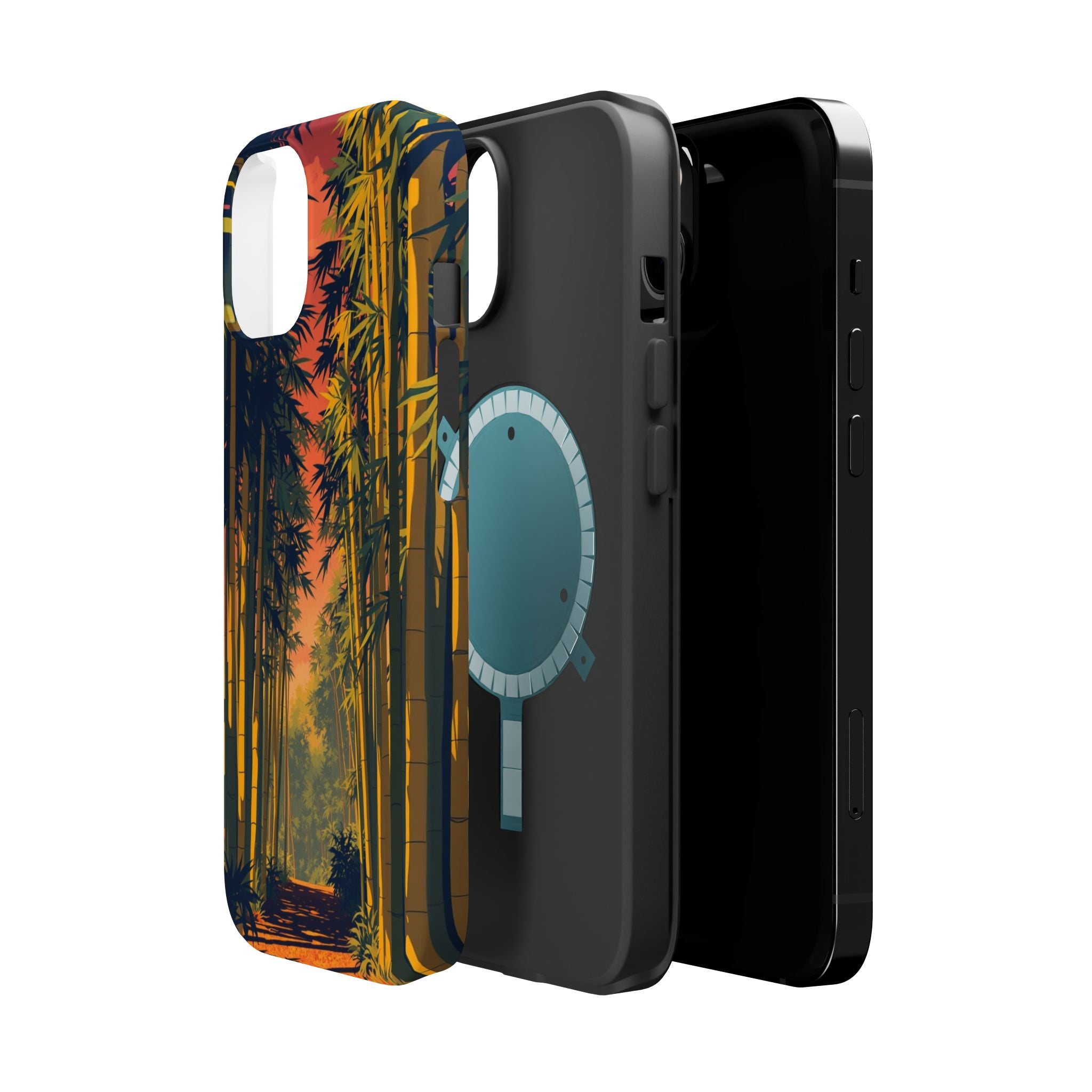 iPhone Bamboo Grove Enchanted Art 13 Slim Everyday Designer Case · iPhone Case