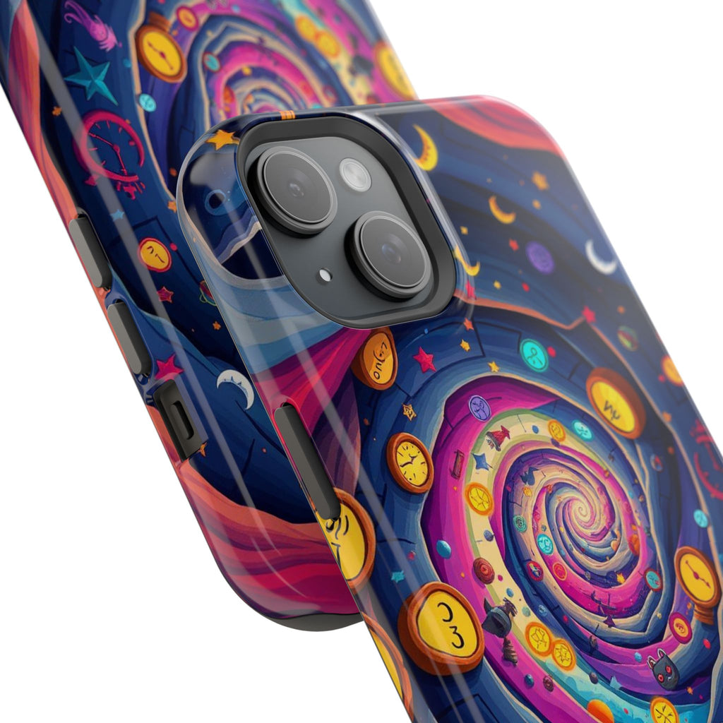 iPhone Time Portal Swirl Kids Fun iPhone Phone Case Gift Clean Minimal · iPhone