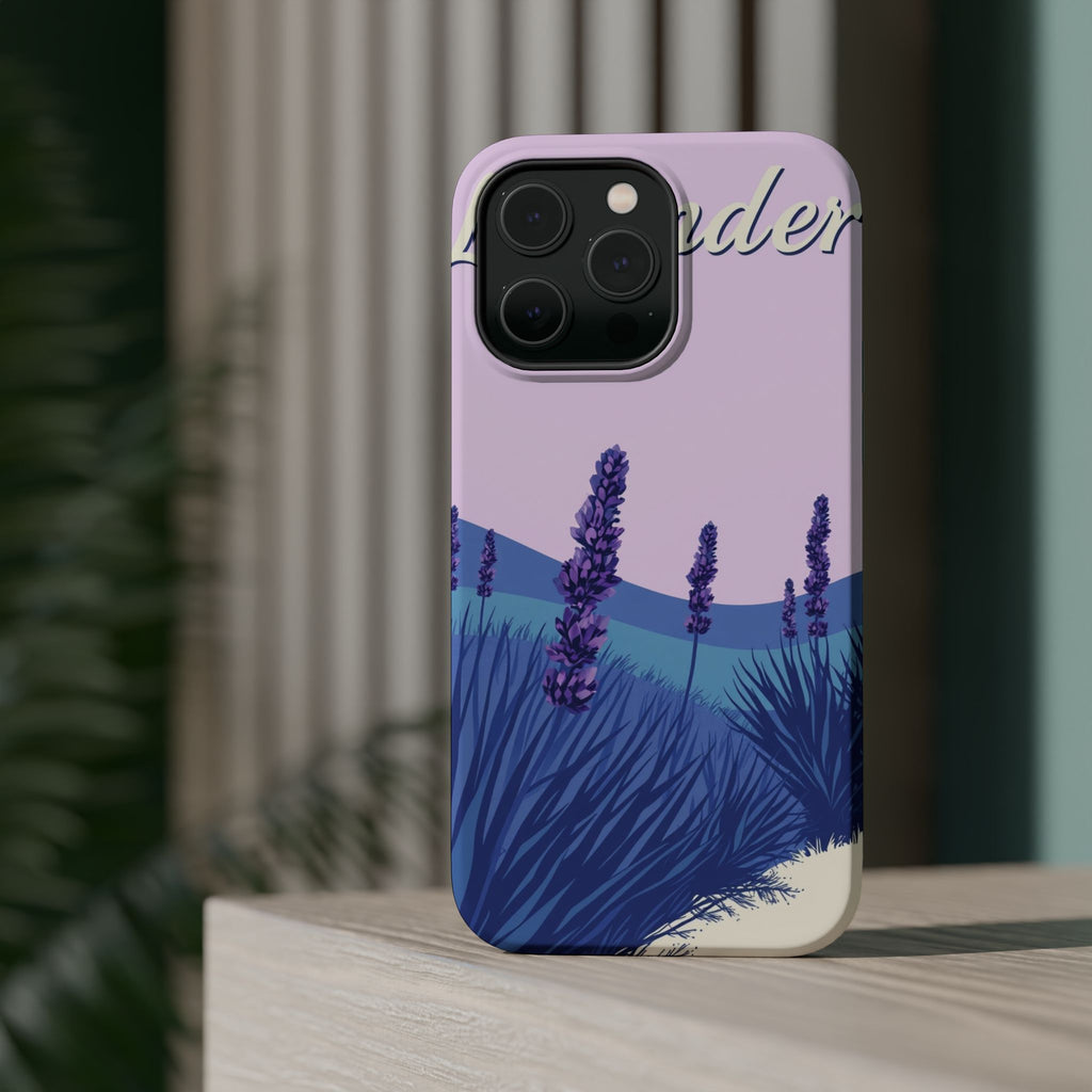 iPhone Lavender Haze Vintage Retro Poster Slim iPhone Everyday Designer · iPhone