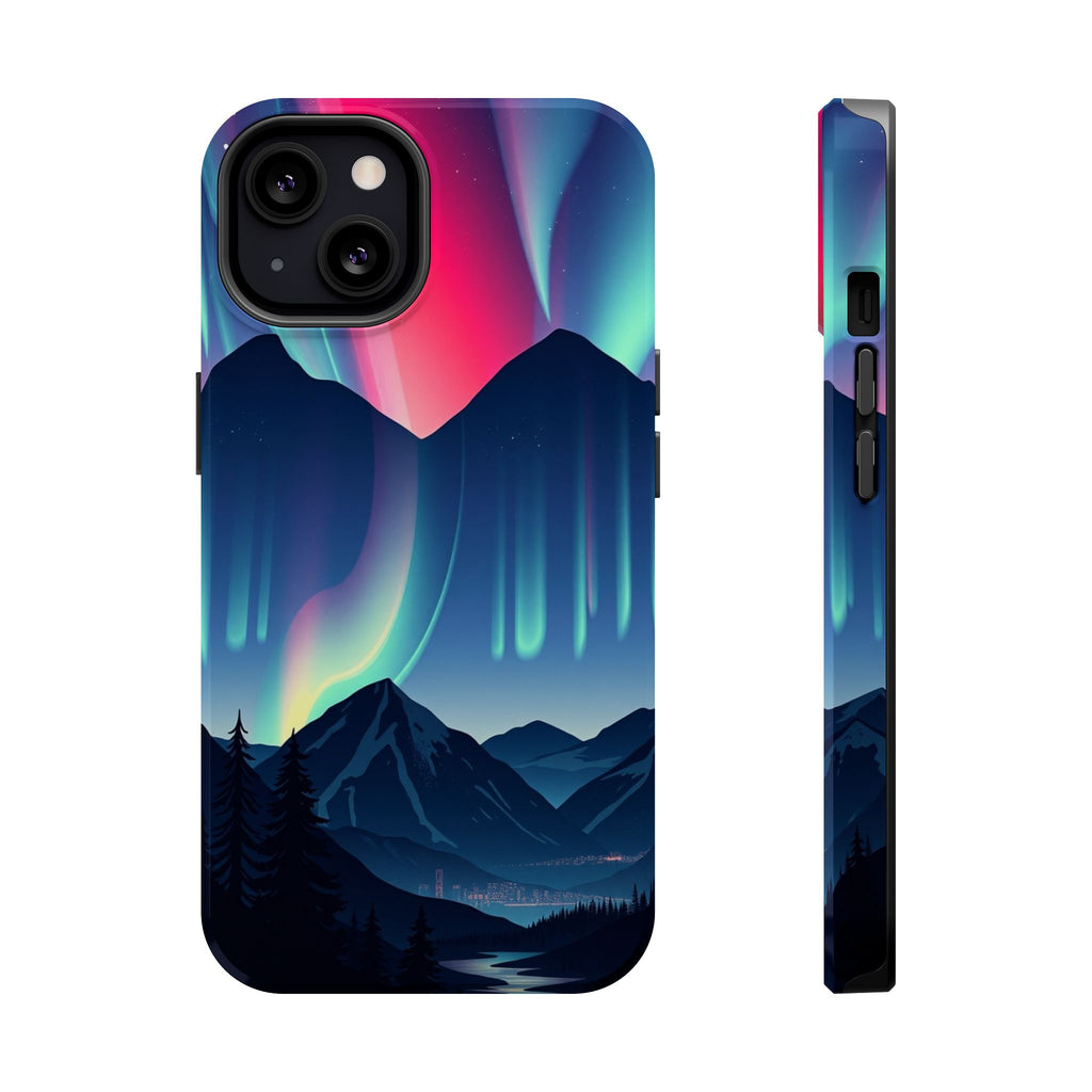 iPhone Dreamy Northern Lights Design Slim Everyday Designer Case · iPhone Case