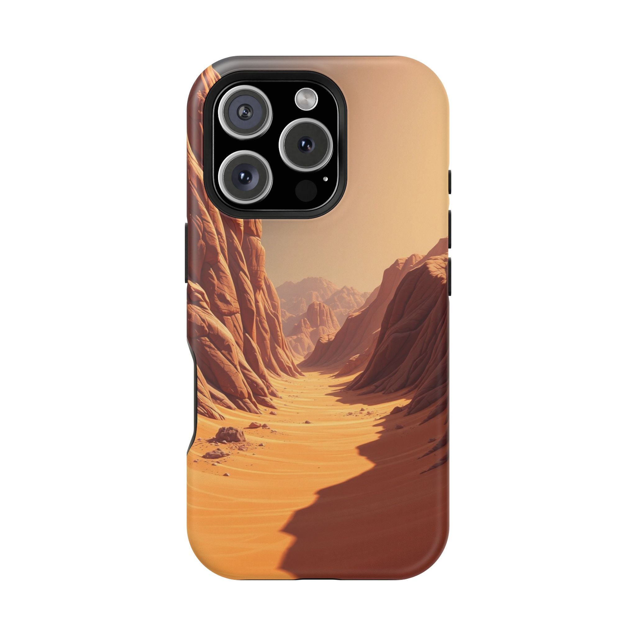 iPhone Burnt Orange And Sand Valley Floor Slim iPhone 20 Everyday · iPhone Case