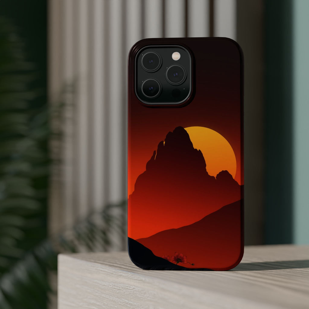 iPhone Sunset Amber And Peach Gradient Bloom Slim iPhone Everyday · iPhone Case