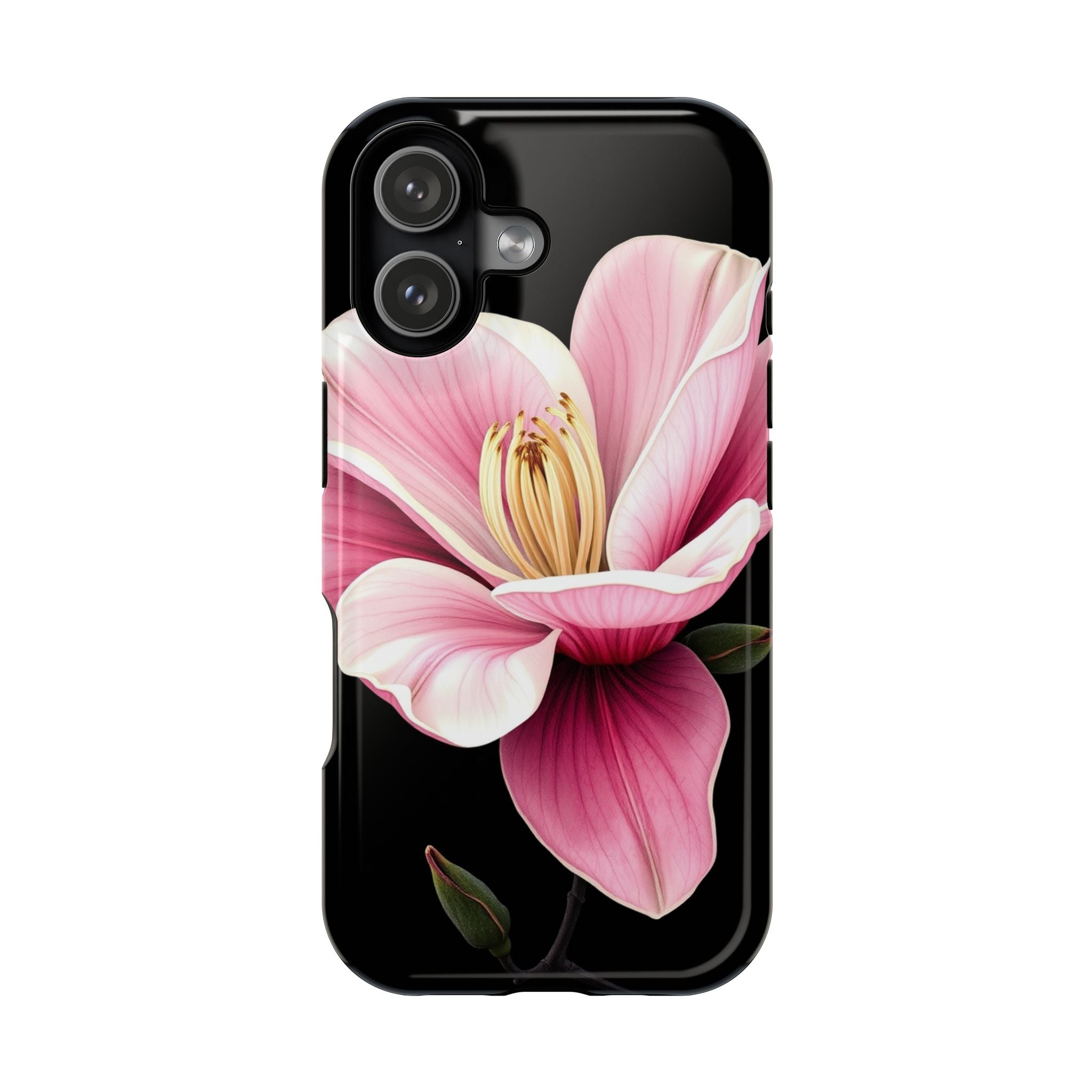 iPhone Magnolia Dream Dark Gothic Ink Slim Everyday Designer Case · iPhone Case