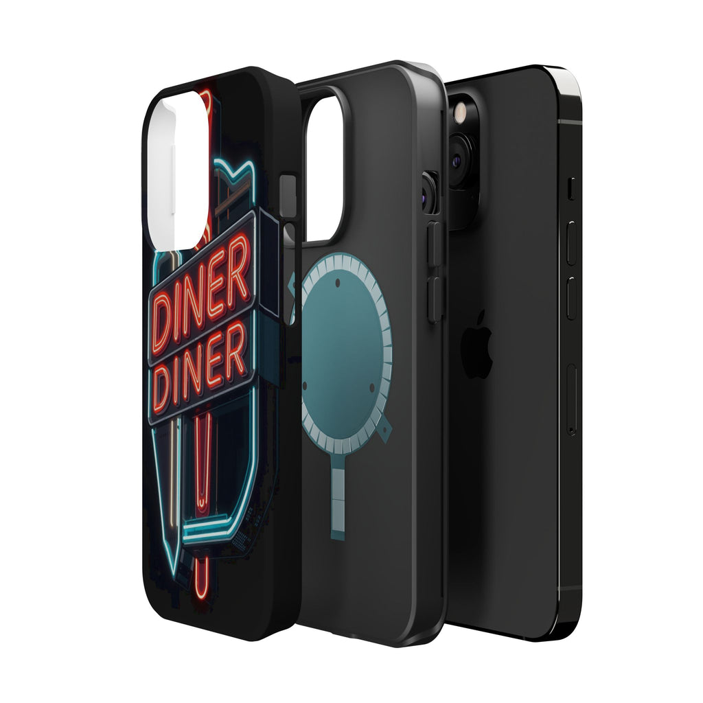 iPhone Neon Diner Sign Electric Art Slim Everyday Designer Case · iPhone Case