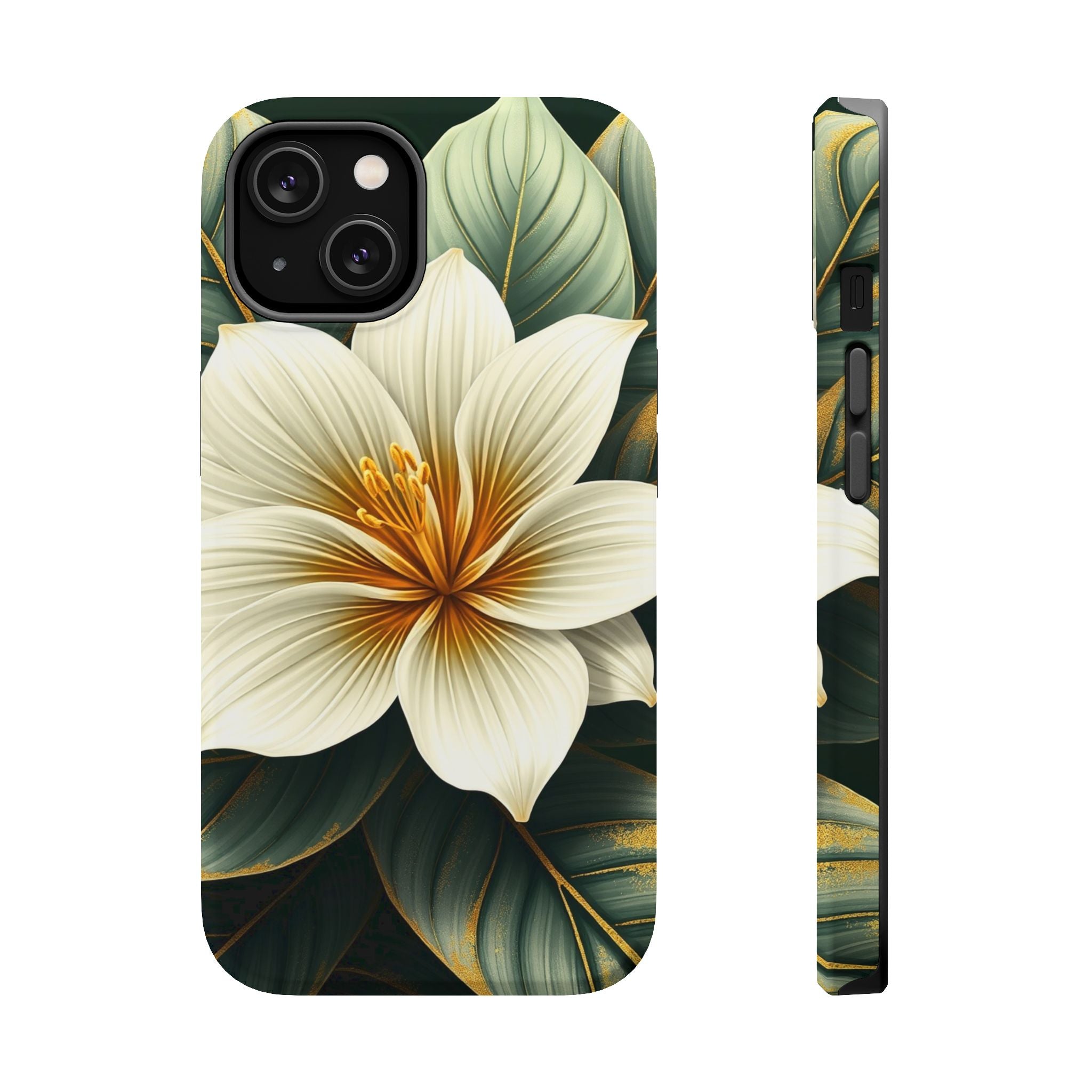 iPhone Radiant Tropical Bloom Design Slim Everyday Designer Case · iPhone Case