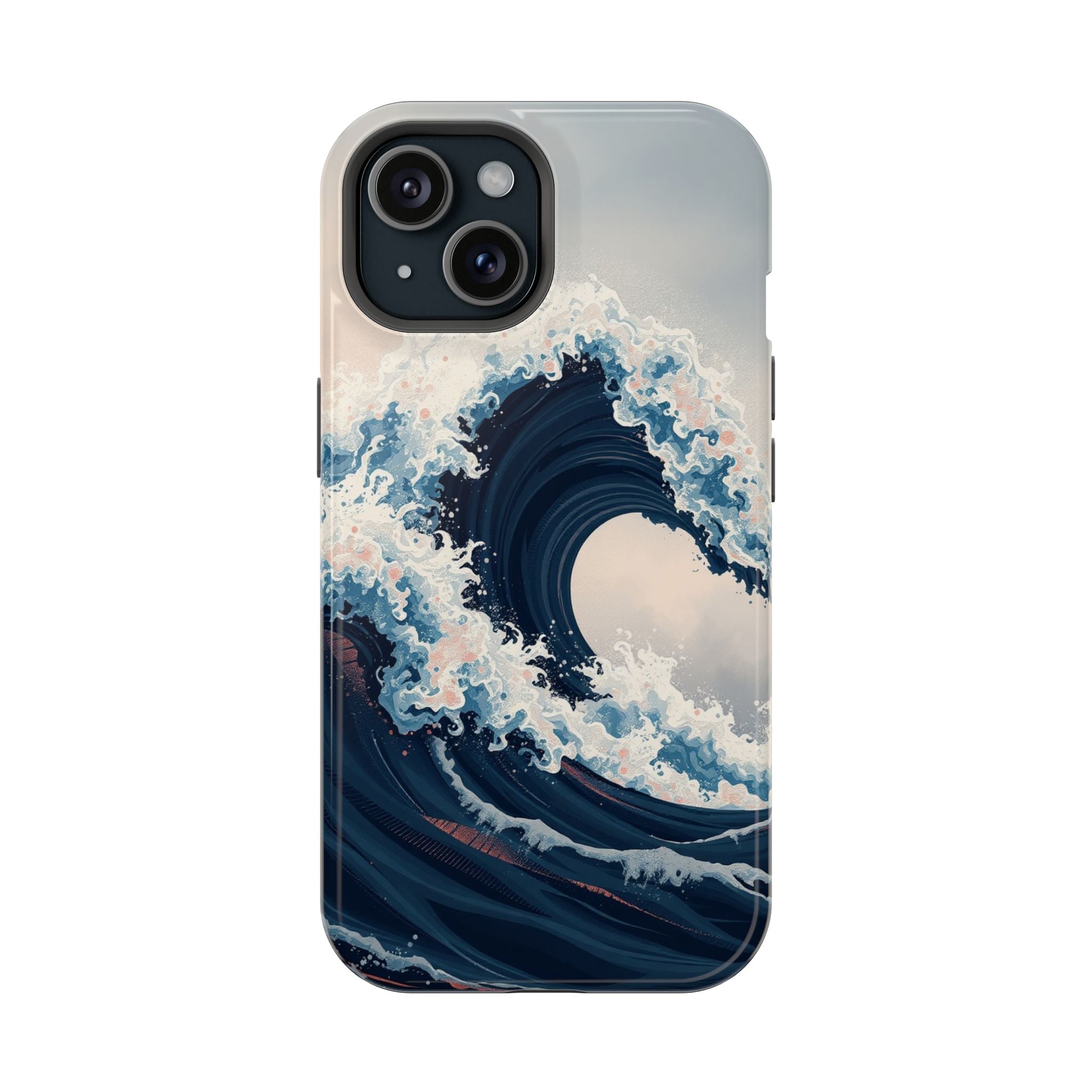 iPhone Ocean Wave Crash Grunge Distressed Slim iPhone Everyday Designer · iPhone