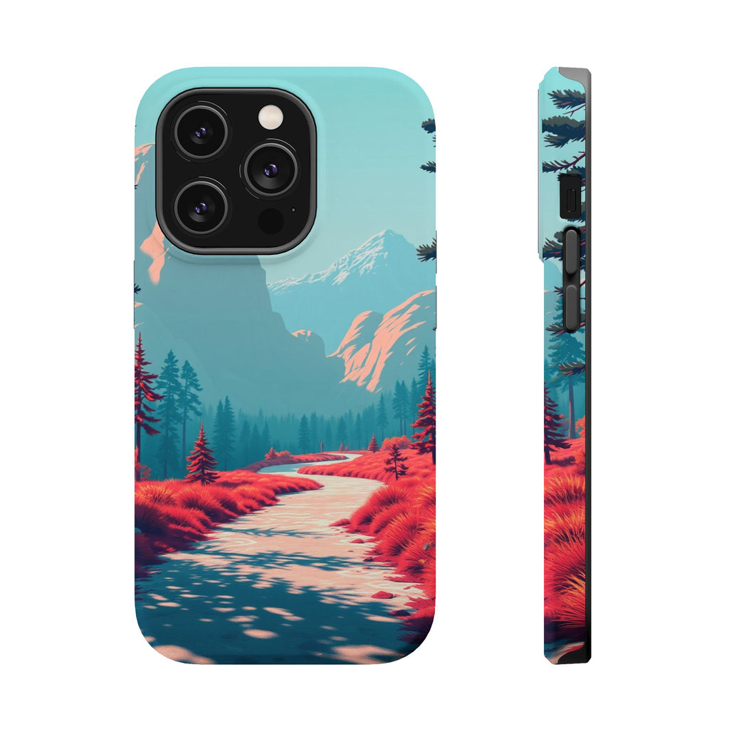 iPhone Pine Ridge Bold Art Slim Everyday Designer Case · iPhone Case Soft Finish
